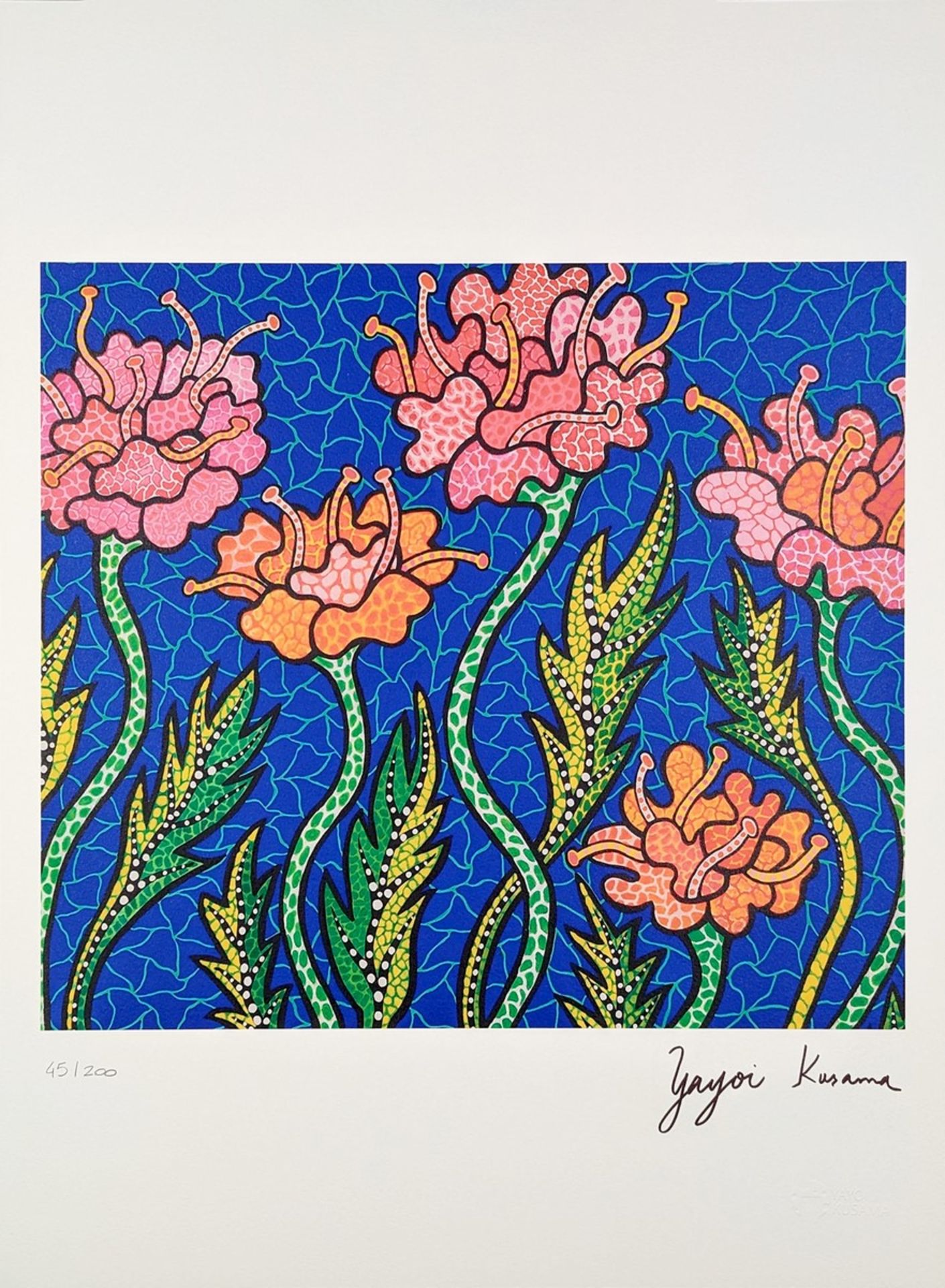 Yayoi KUSAMA (Né en 1929), D’Après