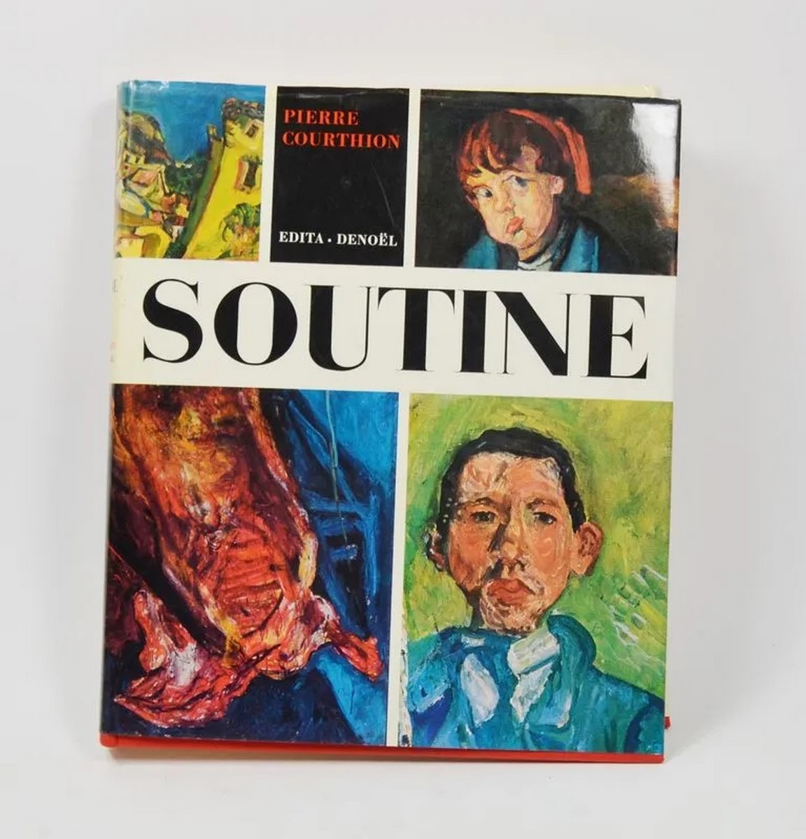 [SOUTINE] COURTHION (Pierre). SOUTINE peintre du déchirant. Lausanne, Edita - Denoël, 1972