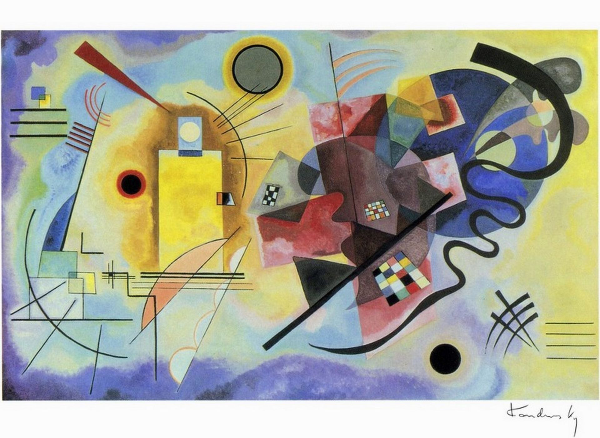 D'APRÈS Wassily KANDINSKY (1866-1944)