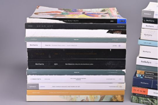 A COLLECTION OF TWENTY-SIX AUCTION CATALOGUES from Christie's, Sotheby's  and Bonhams (26)