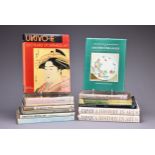 THIRTEEN REFERENCE BOOKS ON ORIENTAL ART, MOSTLY CHINESE AND JAPANESE TO INCLUDE: 'The Great Japan