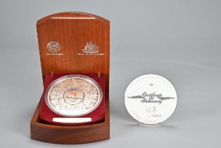 SYDNEY 2000 OLYMPIC COIN AUSTRALIA 1KG 999 SILVER PROOF FEATURING ELIZABETH II, CASED IN BOX. Coin