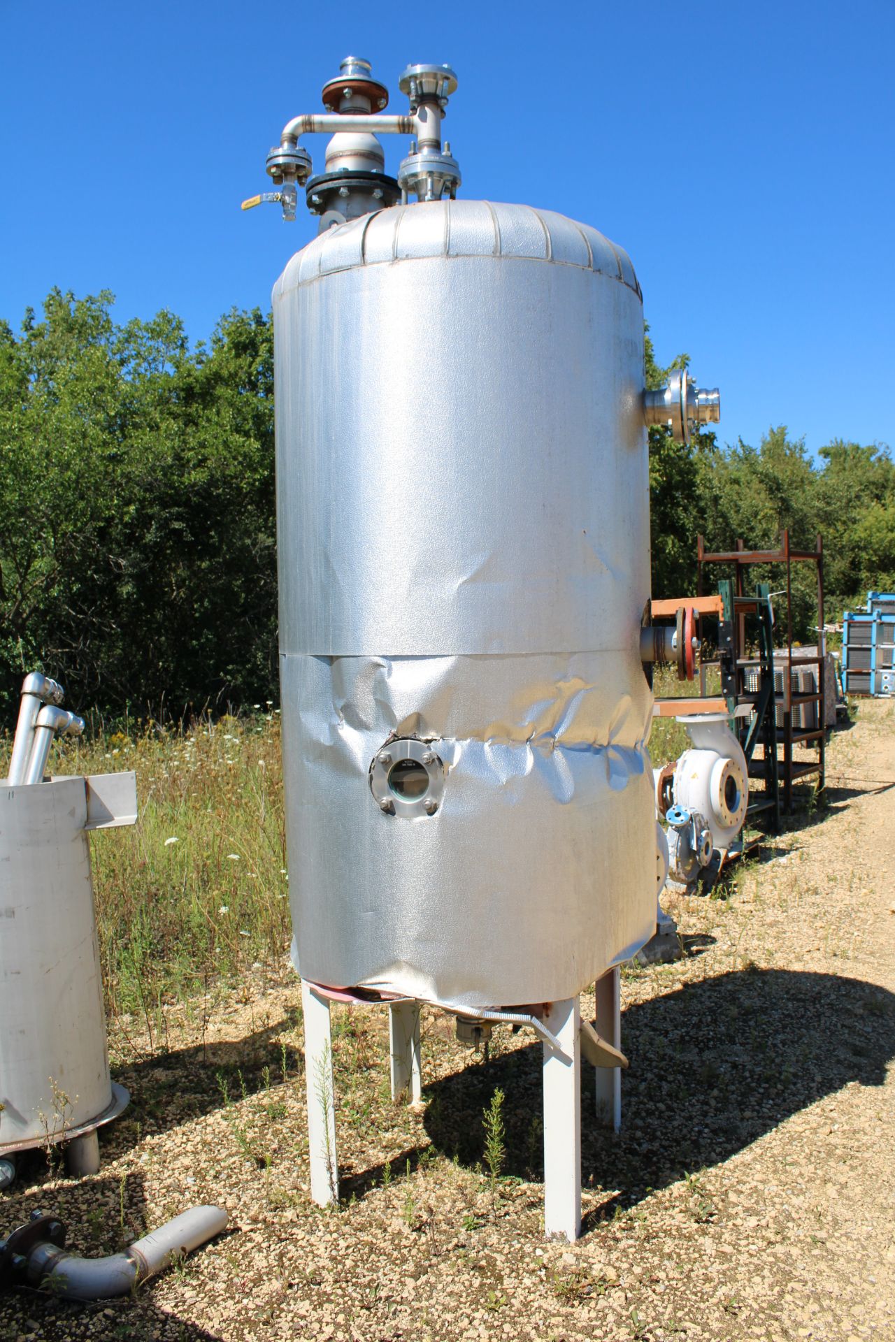 LOT- STAINLESS STEEL VESSEL, FLUID-QUIP GRAVITY SCREEN - Image 11 of 13