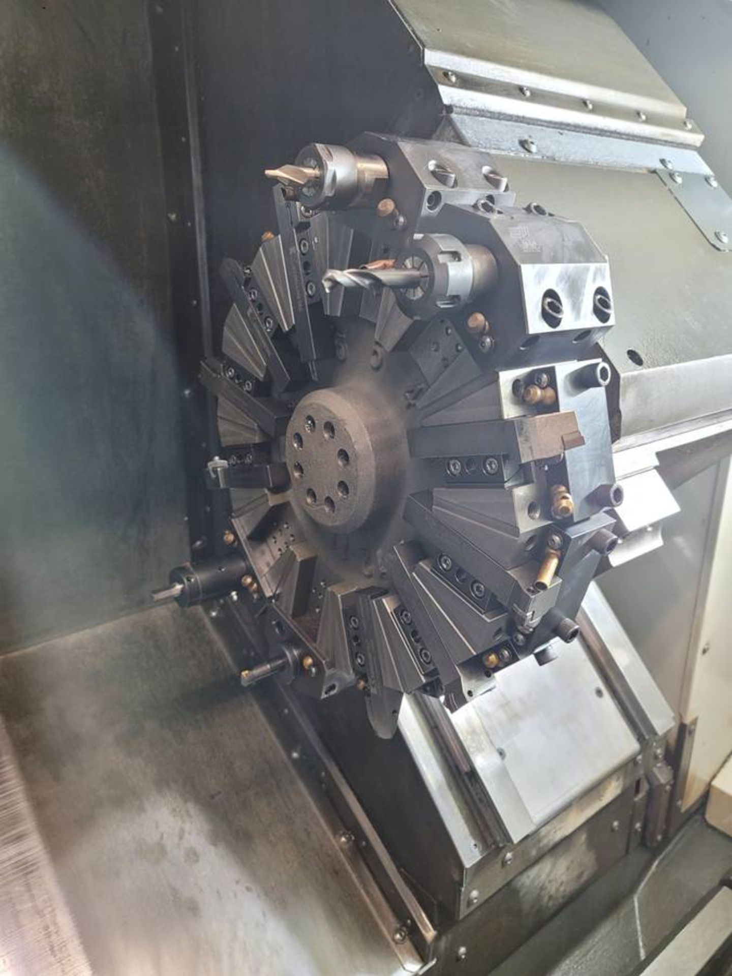 2021 HAAS ST-15 CNC Turning Center With Parts Catcher and Tool Pre-Setter and Barfeeder - Image 6 of 8