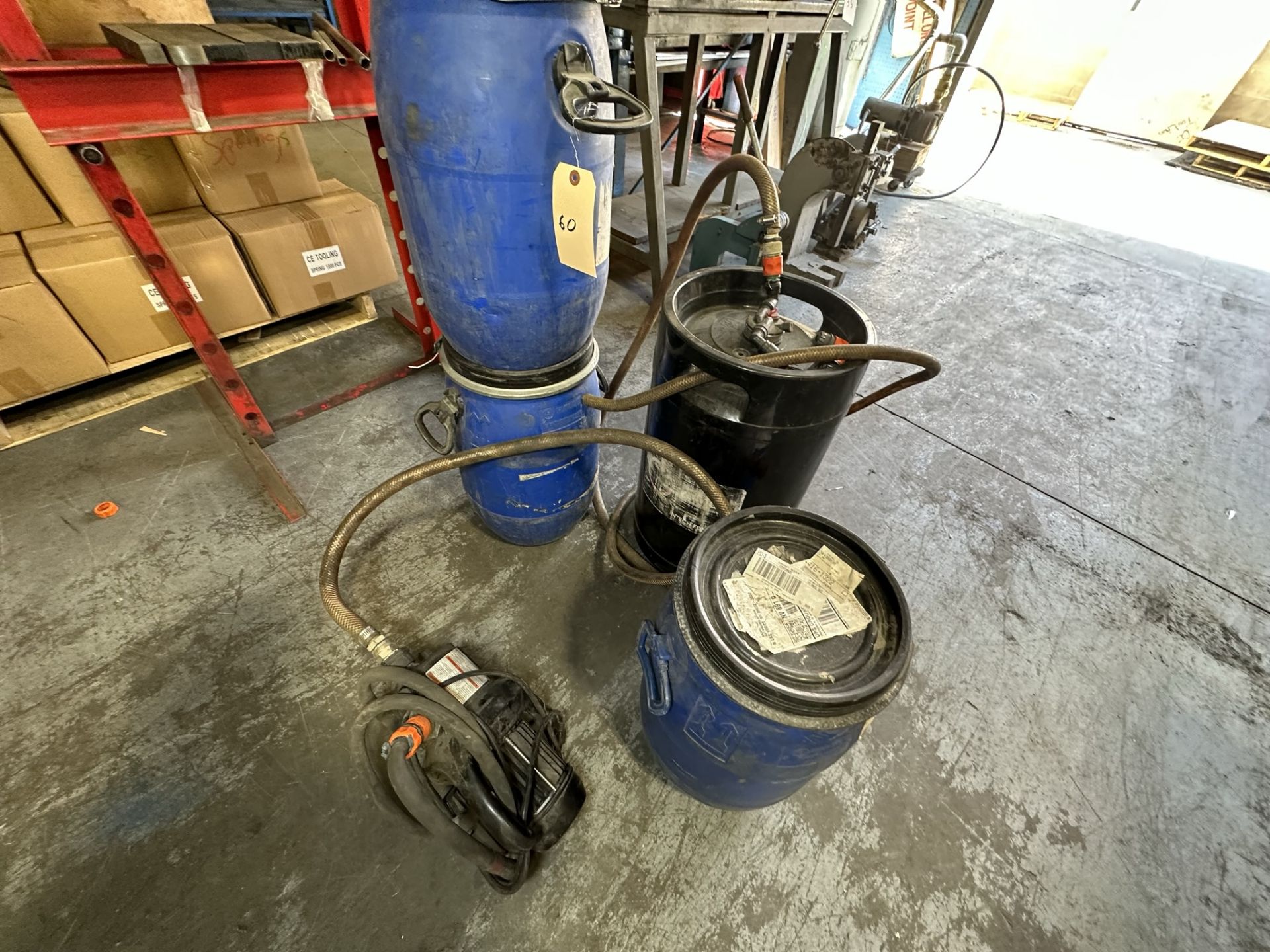 Wire edm Discharge Pump and containers - Image 2 of 3