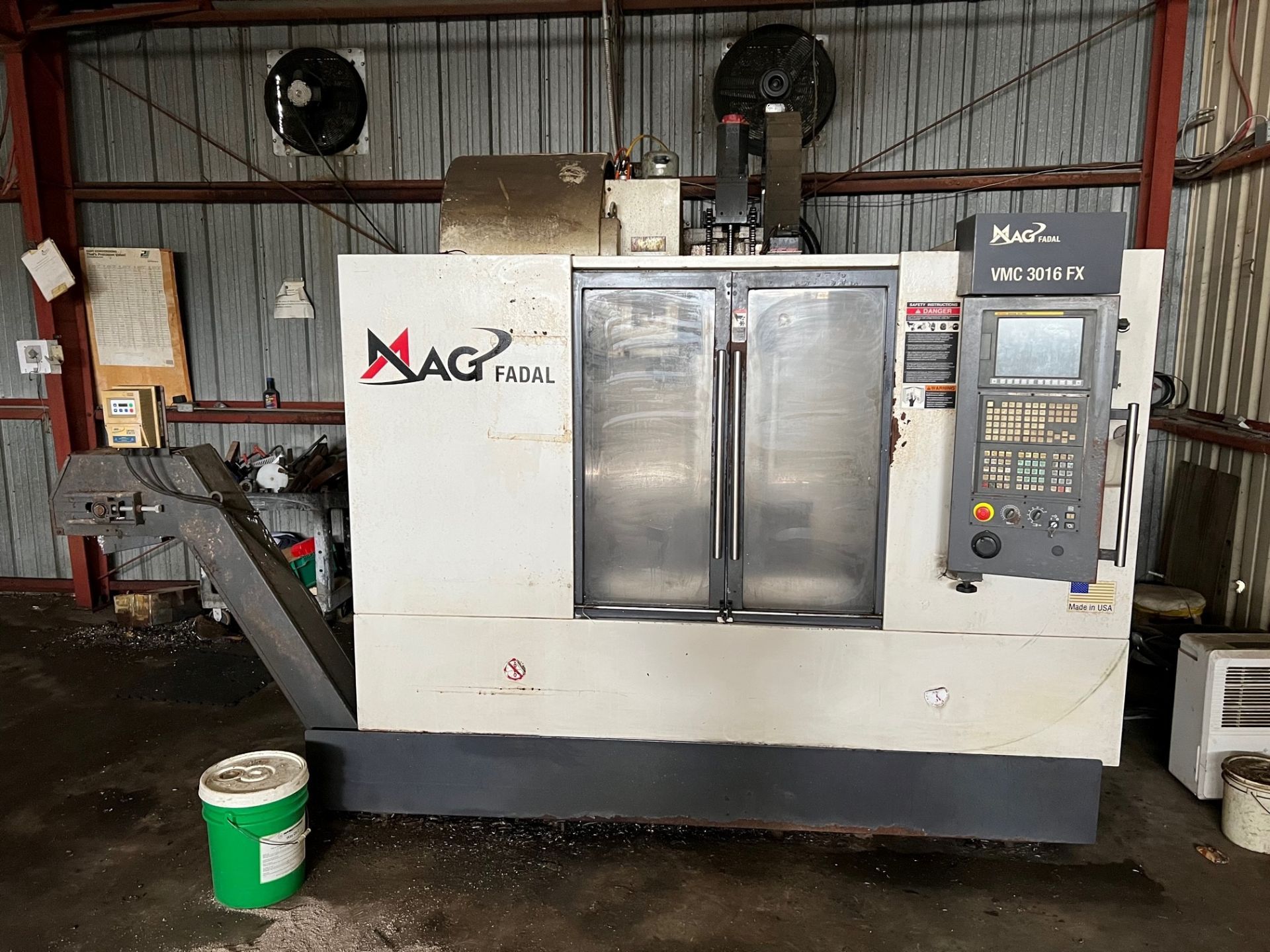 2009 FADAL VMC 3016 FX CNC VERTICAL MACHINING CENTER