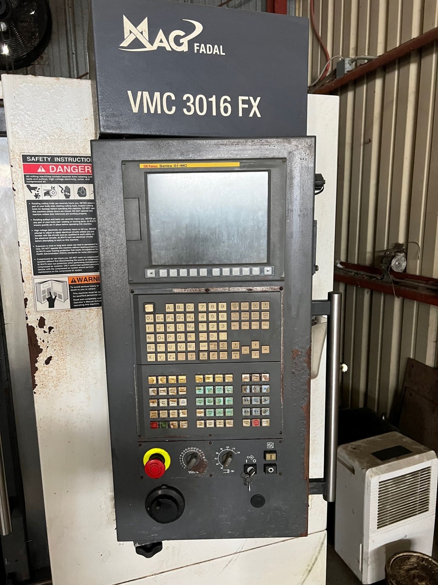 2009 FADAL VMC 3016 FX CNC VERTICAL MACHINING CENTER - Image 5 of 10