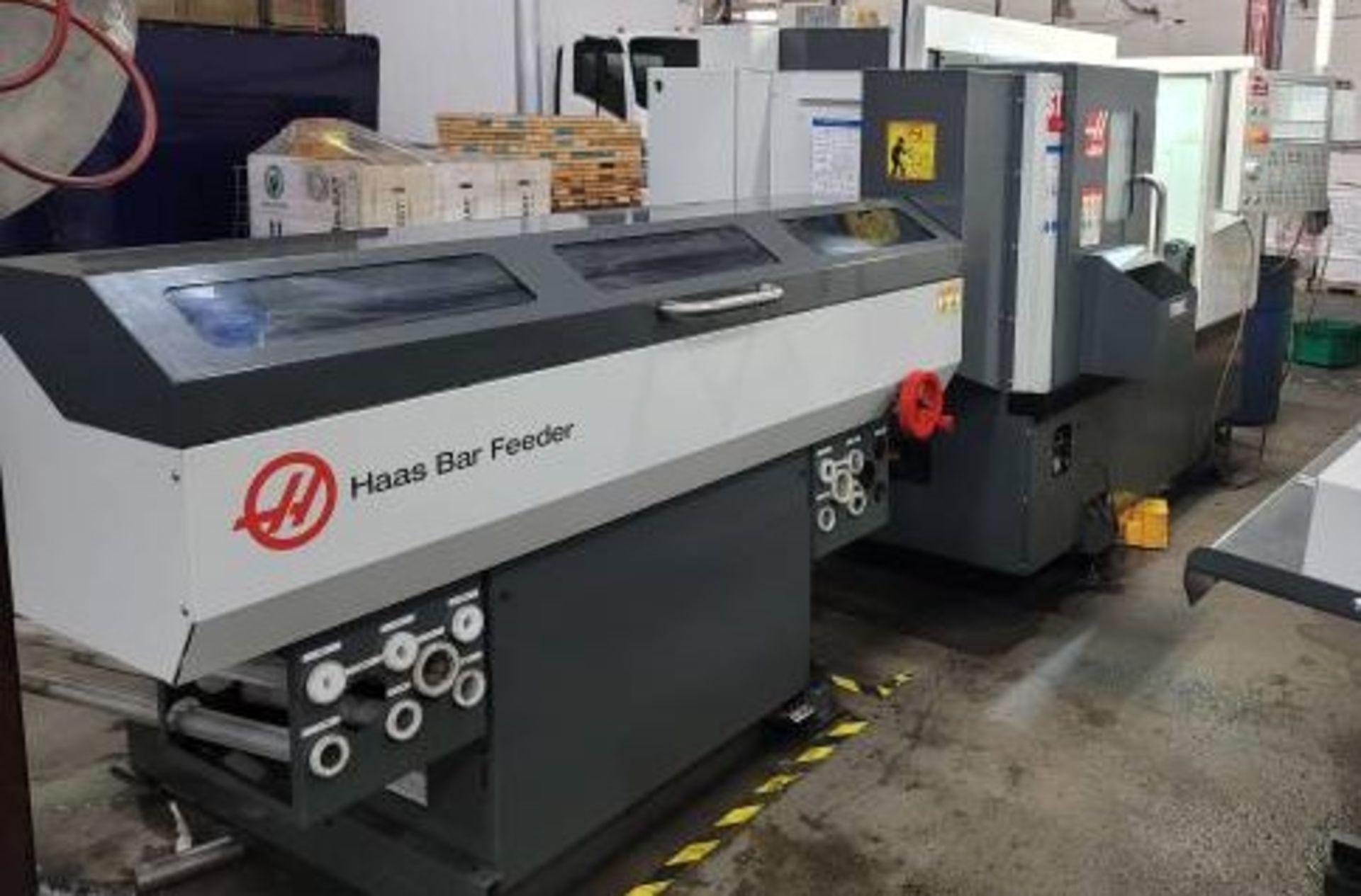 2021 HAAS ST-15 CNC Turning Center With Parts Catcher and Tool Pre-Setter and Barfeeder