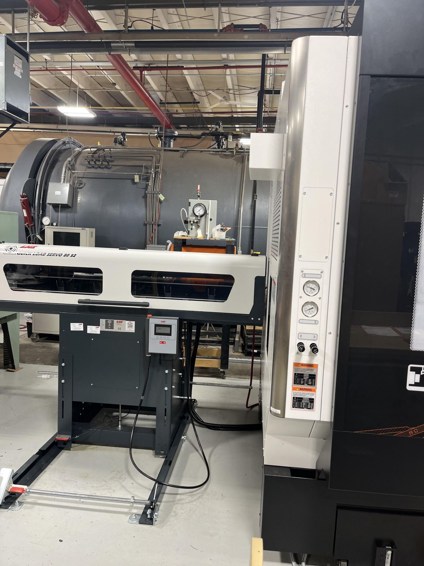 2022 Mazak HQR-100MSY Twin Turret / Twin Spindle / Live Tooling / Bar Feeder CNC Lathe - Image 6 of 13
