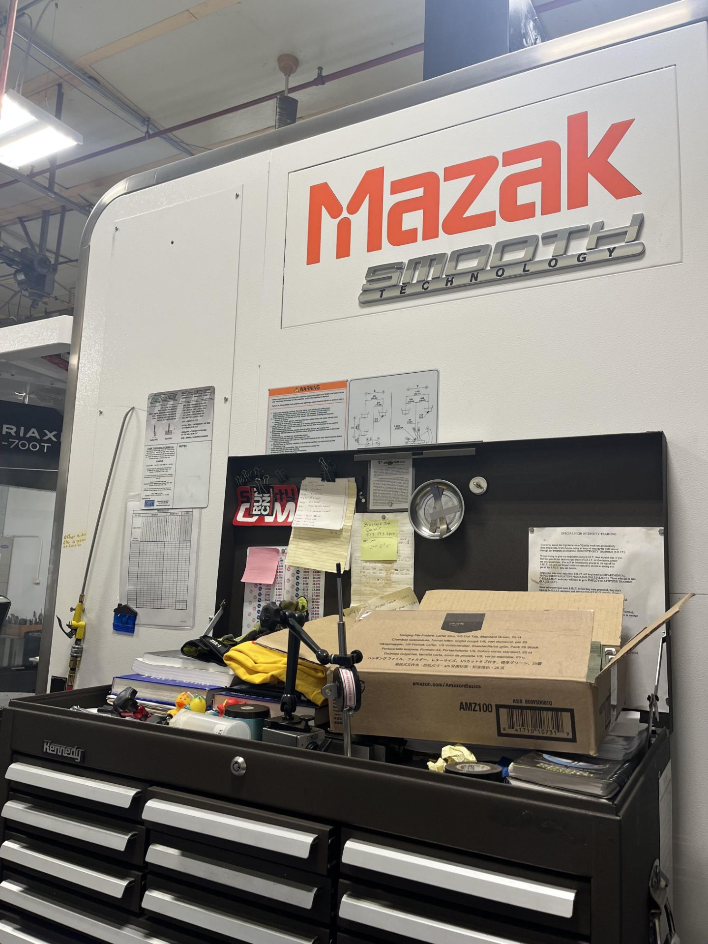 2019 MAZAK Variaxis I-700T 5-Axis CNC Vertical Machining Center with Mill Turn Option & 2 Pallets - Image 4 of 11