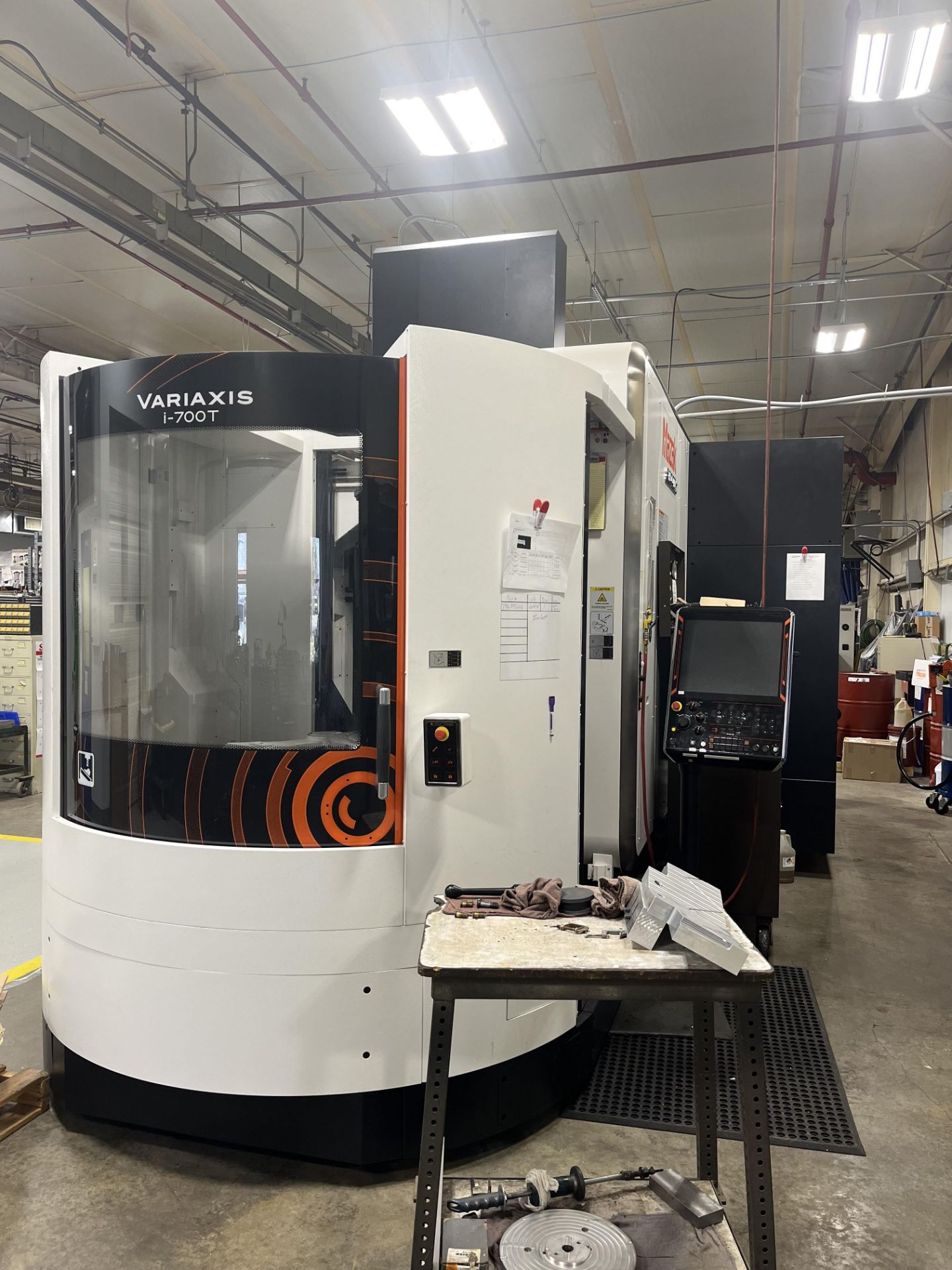 2019 MAZAK Variaxis I-700T 5-Axis CNC Vertical Machining Center with Mill Turn Option & 2 Pallets