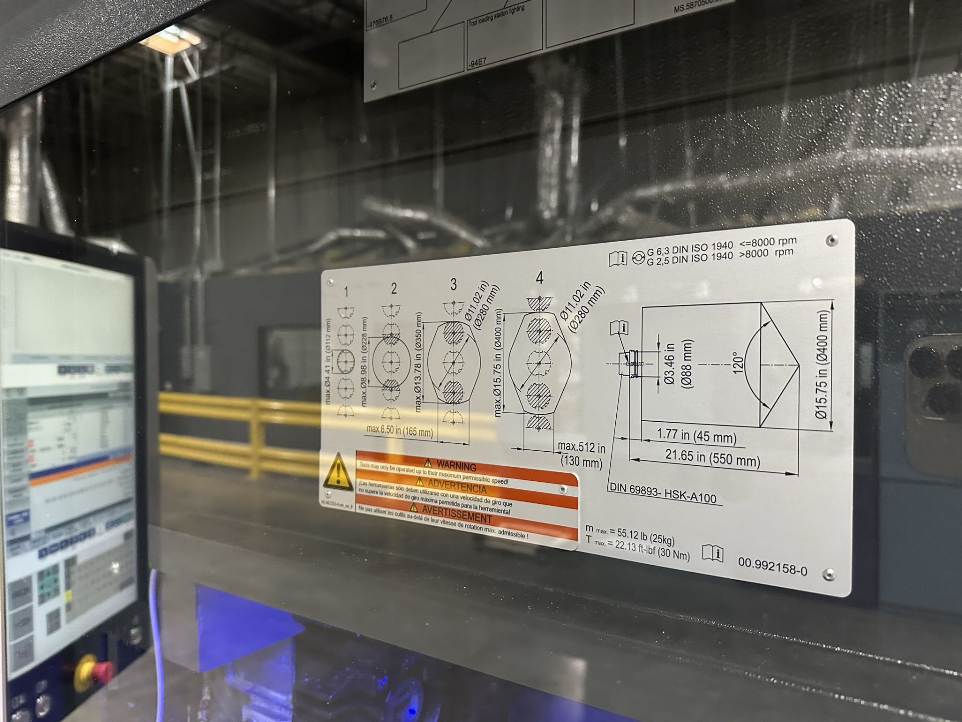 2022 Heller HF-5500 HSK-A100 5-Axis Horizontal Machining Center ***Like Brand New*** - Image 62 of 83