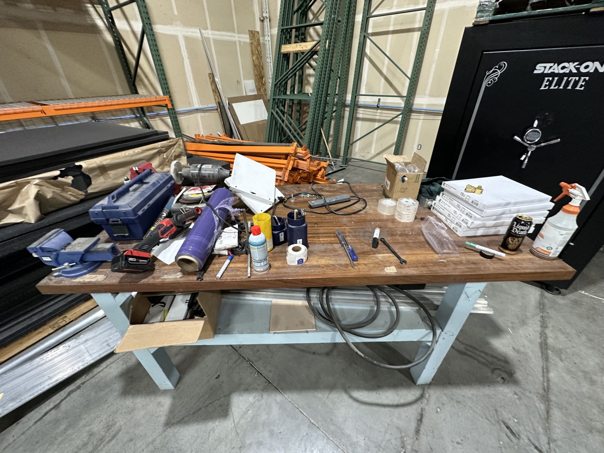 Work Bench with Vises