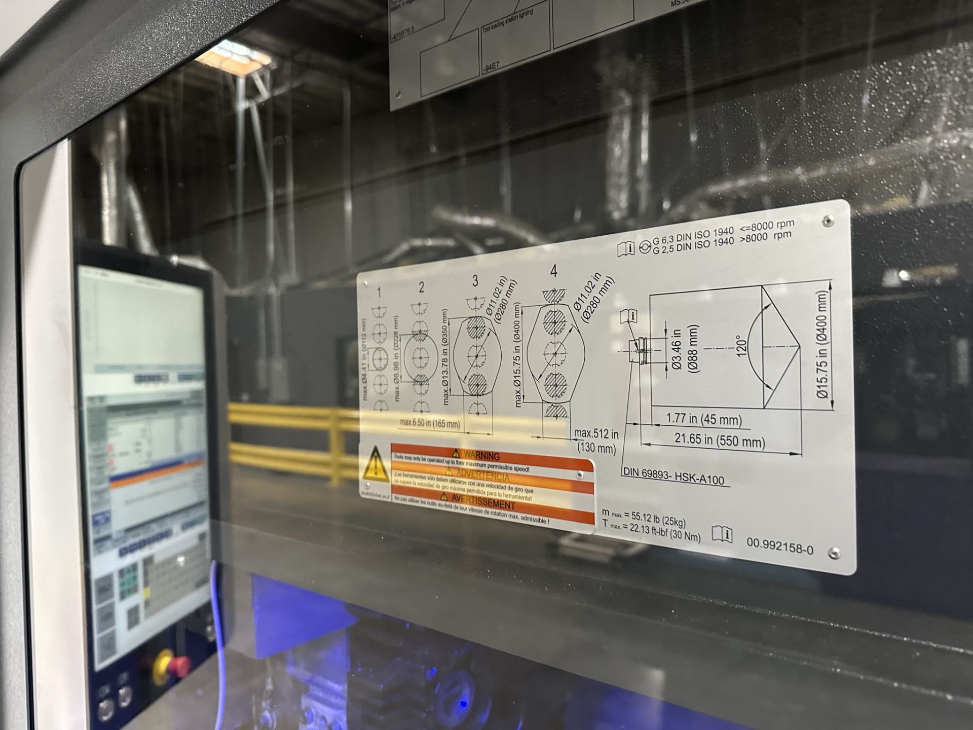 2022 Heller HF-5500 HSK-A100 5-Axis Horizontal Machining Center ***Like Brand New*** - Image 60 of 83