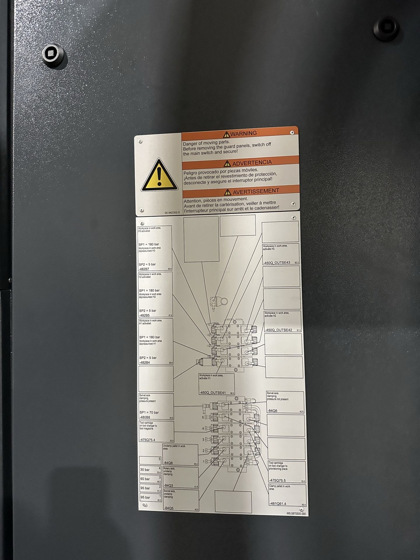 2022 Heller HF-5500 HSK-A100 5-Axis Horizontal Machining Center ***Like Brand New*** - Image 73 of 83