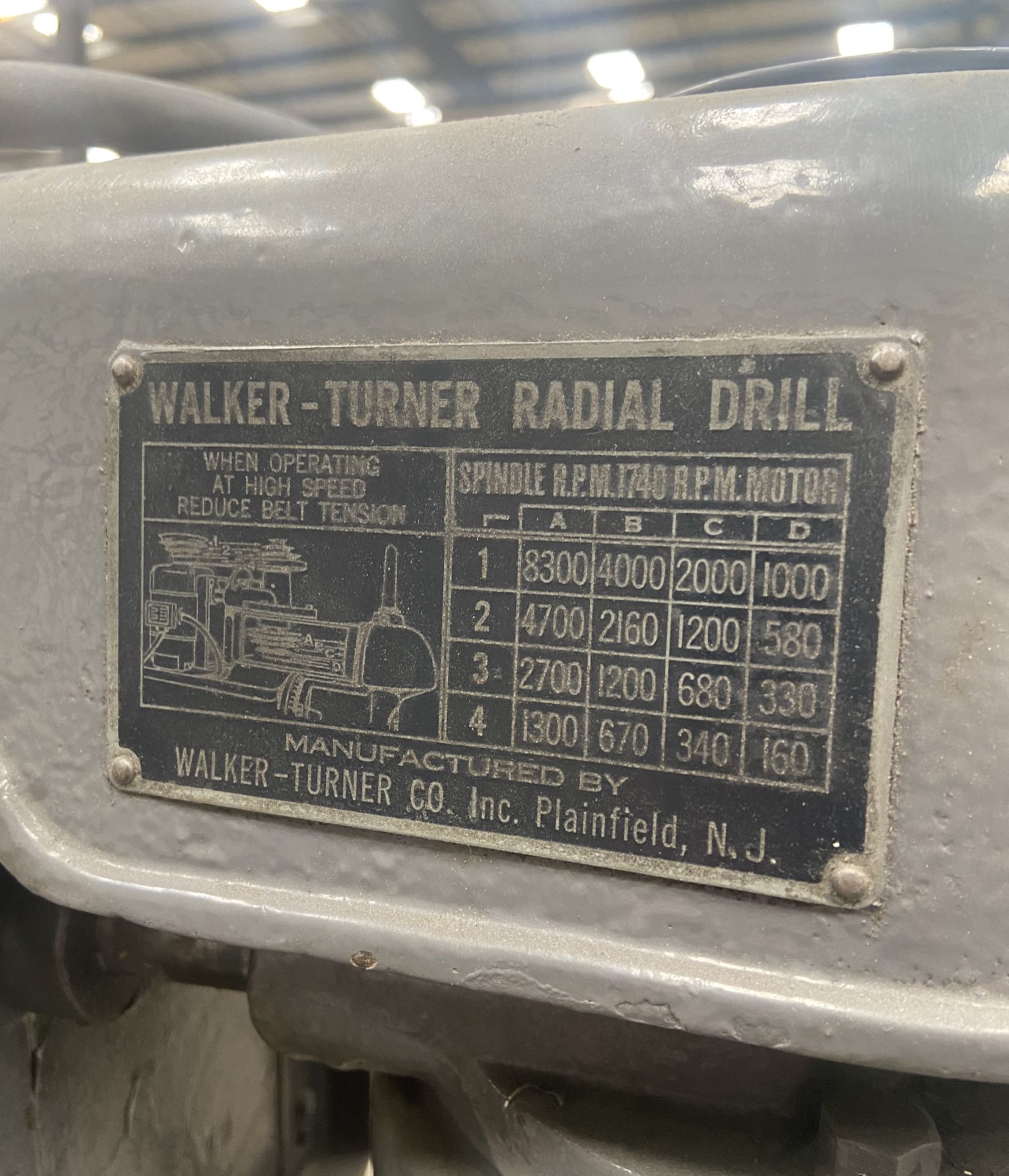 Walker-Turner Radial Drill - Image 2 of 2