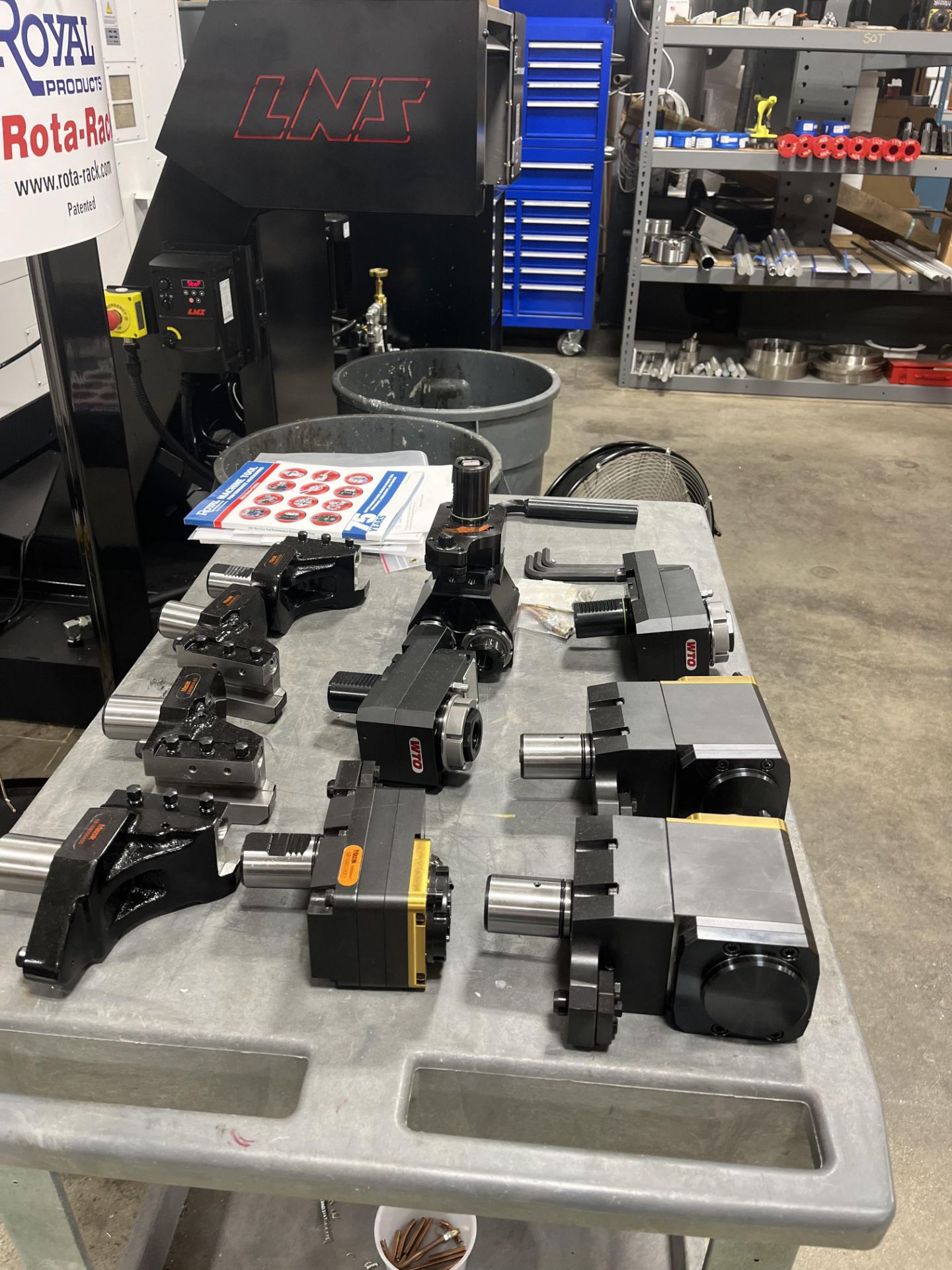 2022 MAZAK HQR-100MSY TOOLING PACKAGE 36 TOOL HOLDERS - Image 3 of 42