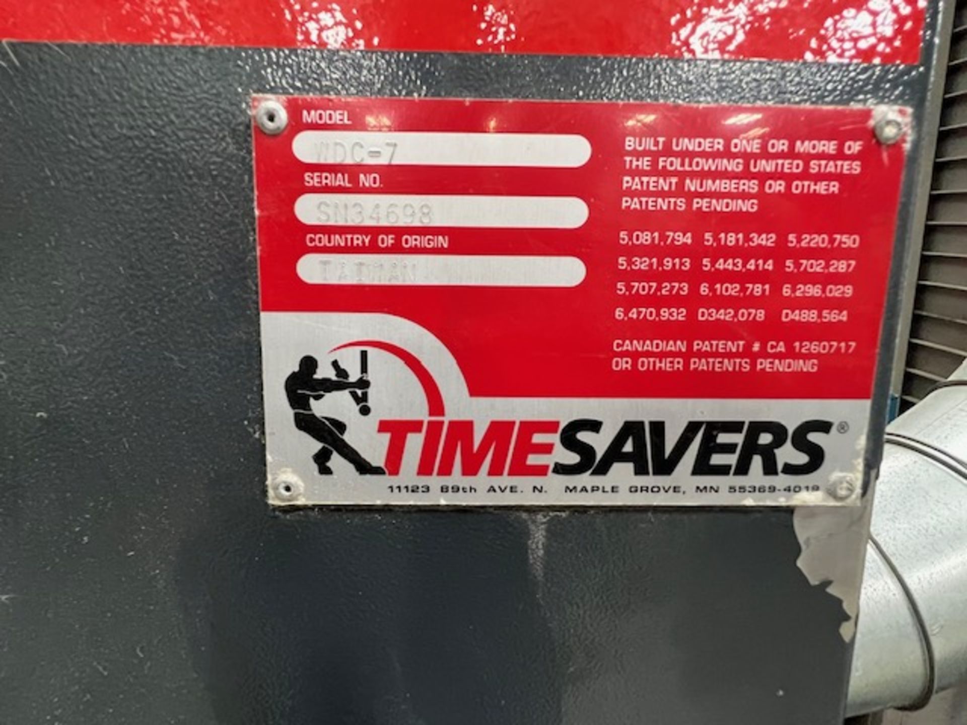 2020 Time Saver Sander 2211-05-09 - Image 7 of 7