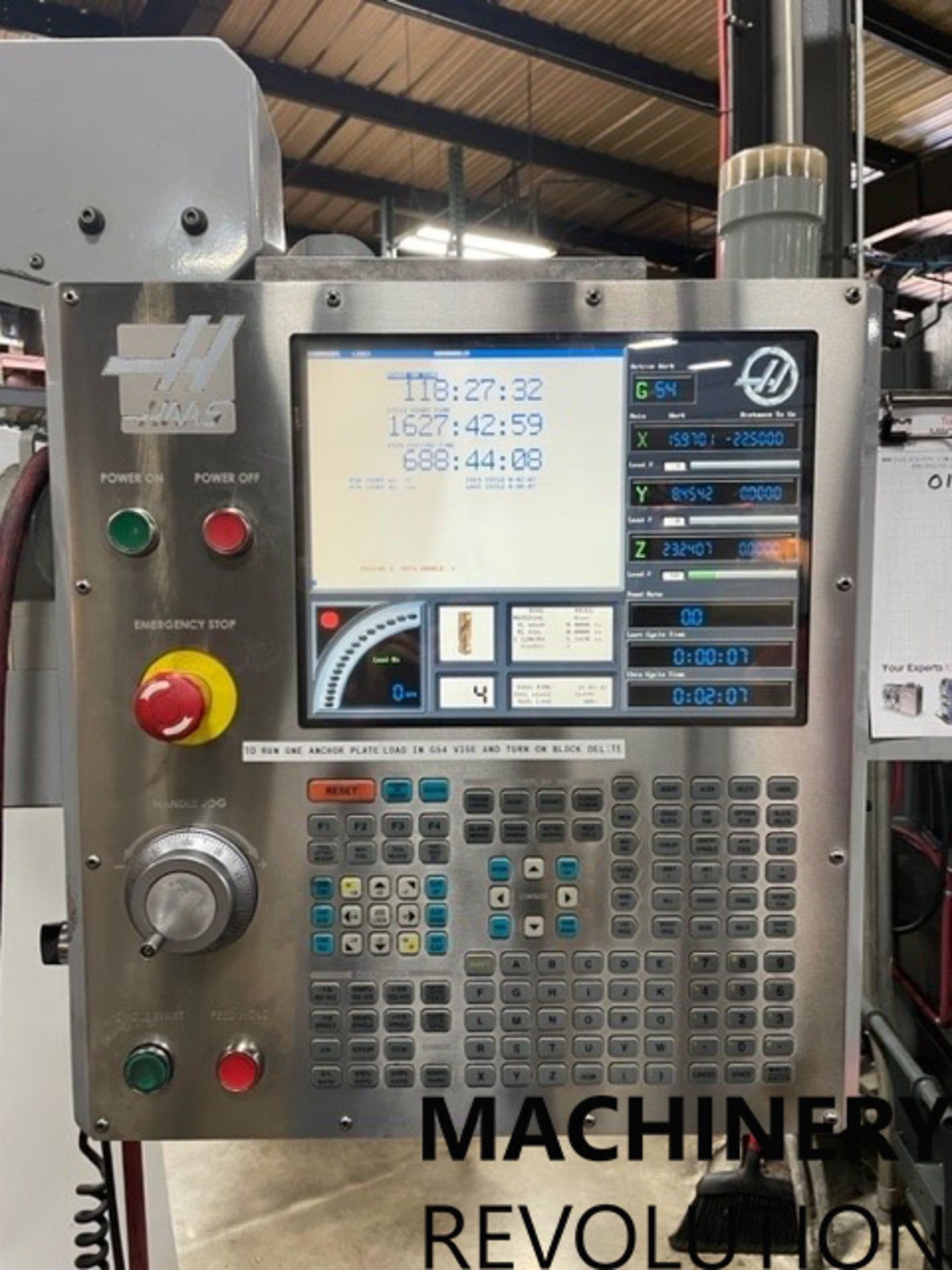 2006 HAAS VF-3SS 4-Axis 12,000 RPM CNC Vertical Machining Center ***Low Hours*** - Bild 7 aus 25