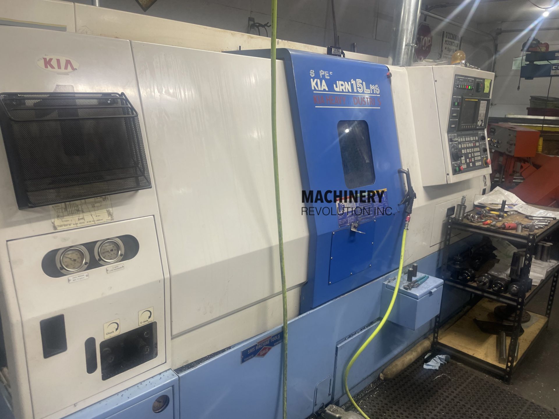 2004 KIA SKT 15LMS Live Tooling & Sub Spindle CNC Lathe - Bild 2 aus 14