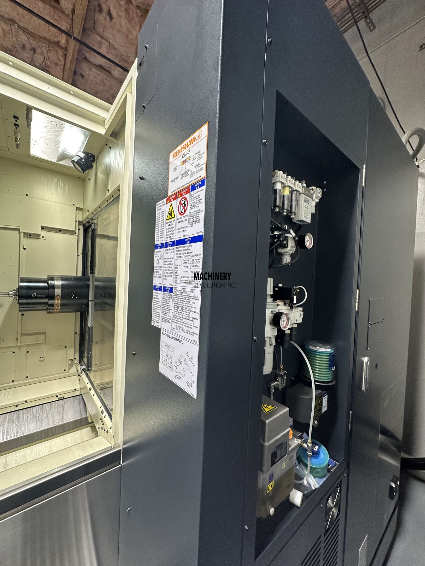 2021 Makino A51NX CNC 4-Axis 400mm Horizontal Machining Center With Pallet Changer #1 - Bild 20 aus 27