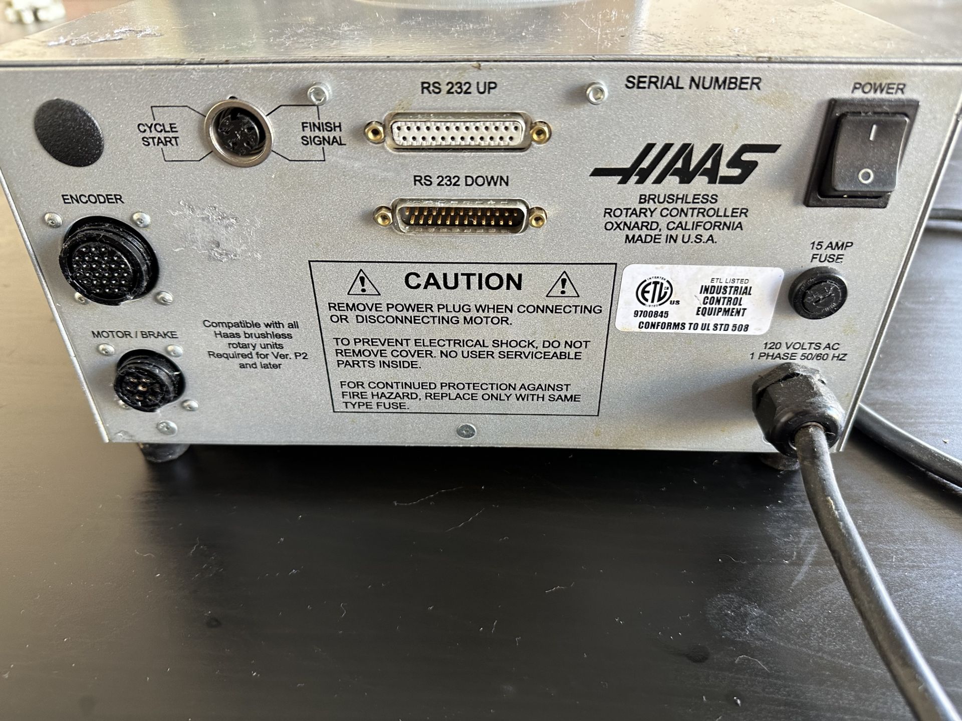 HAAS Brushless Rotary Control Box - Bild 2 aus 2