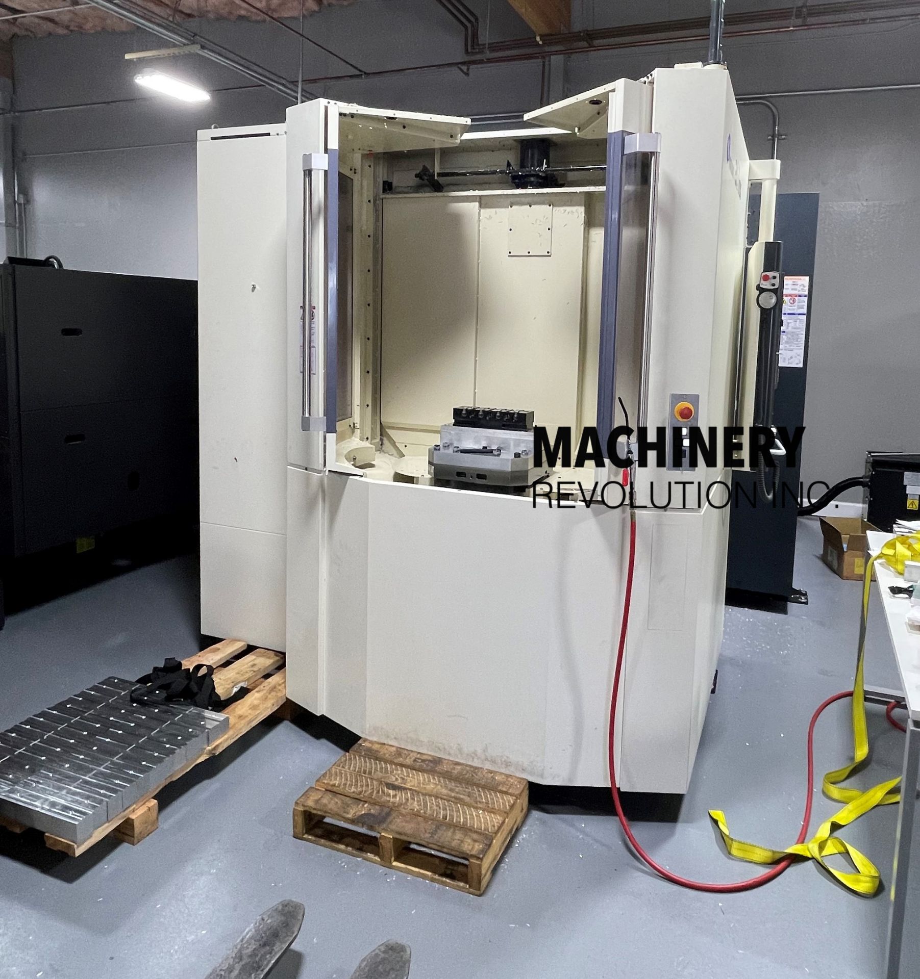 2021 Makino A51NX CNC 4-Axis 400mm Horizontal Machining Center With Pallet Changer #1 - Bild 2 aus 27