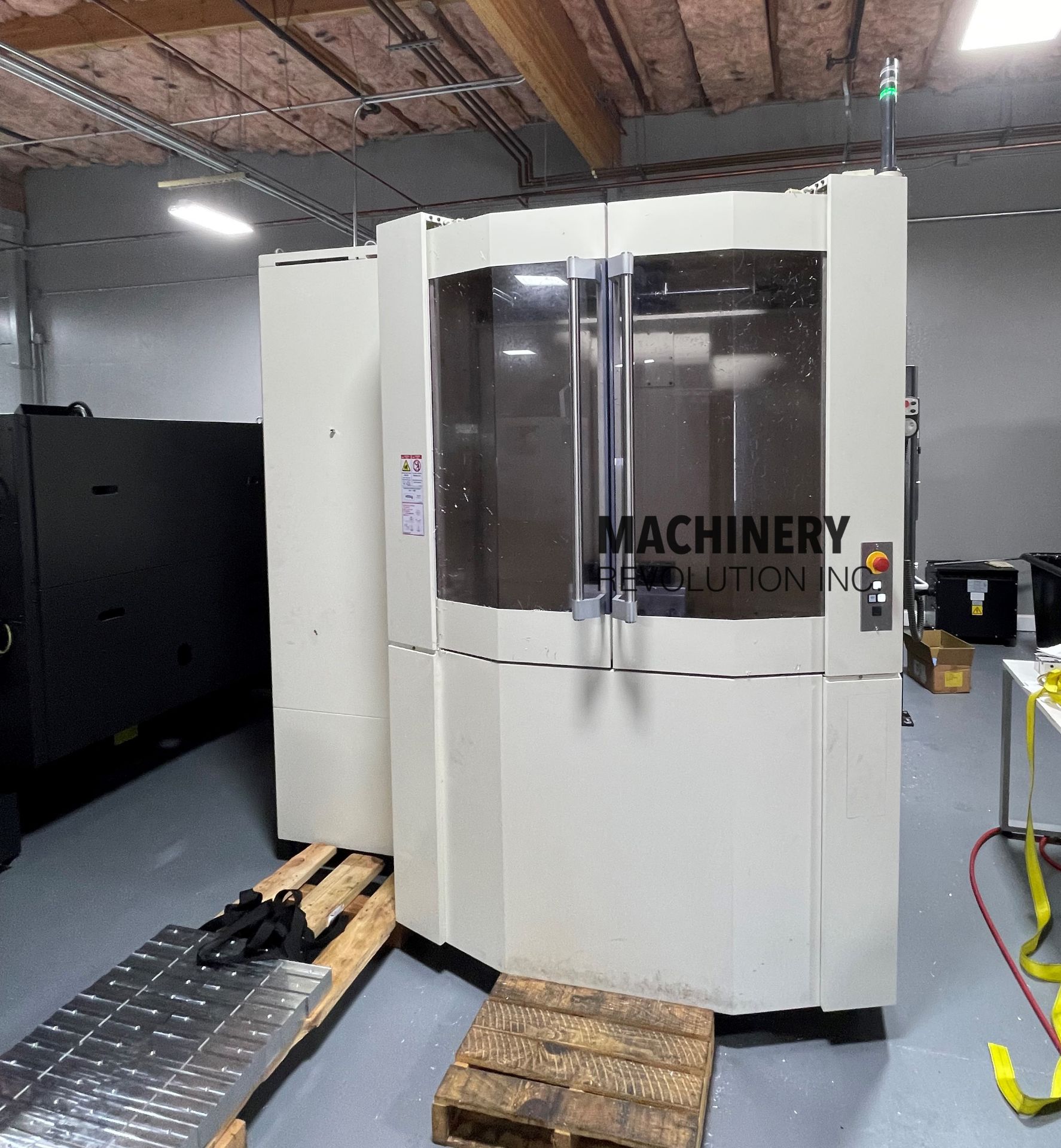 2021 Makino A51NX CNC 4-Axis 400mm Horizontal Machining Center With Pallet Changer #1 - Bild 3 aus 27