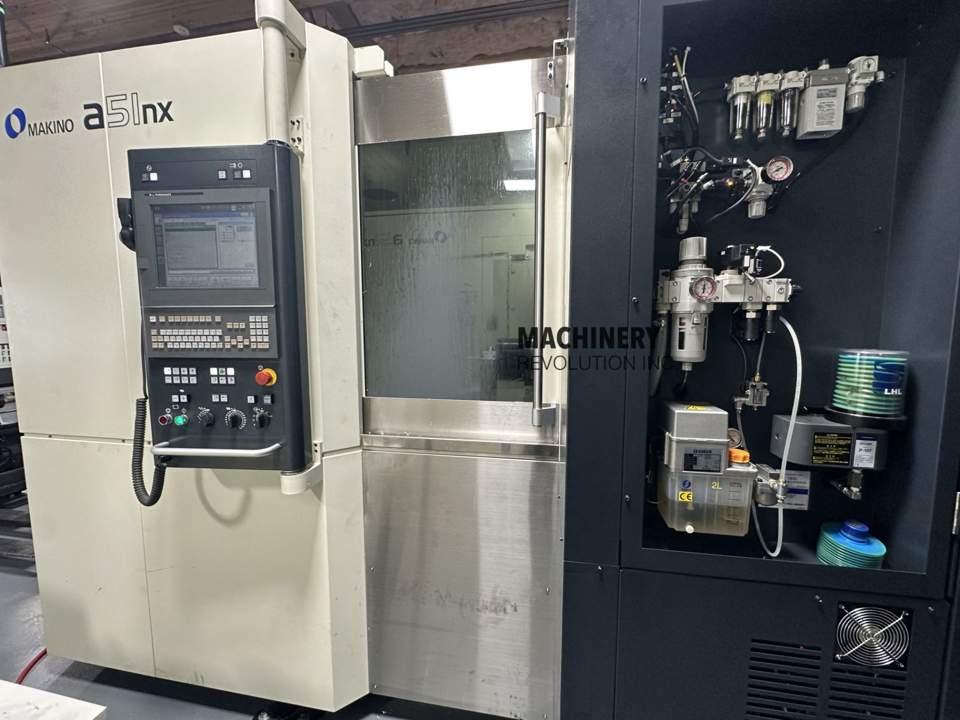 2021 Makino A51NX CNC 4-Axis 400mm Horizontal Machining Center With Pallet Changer #1 - Bild 9 aus 27