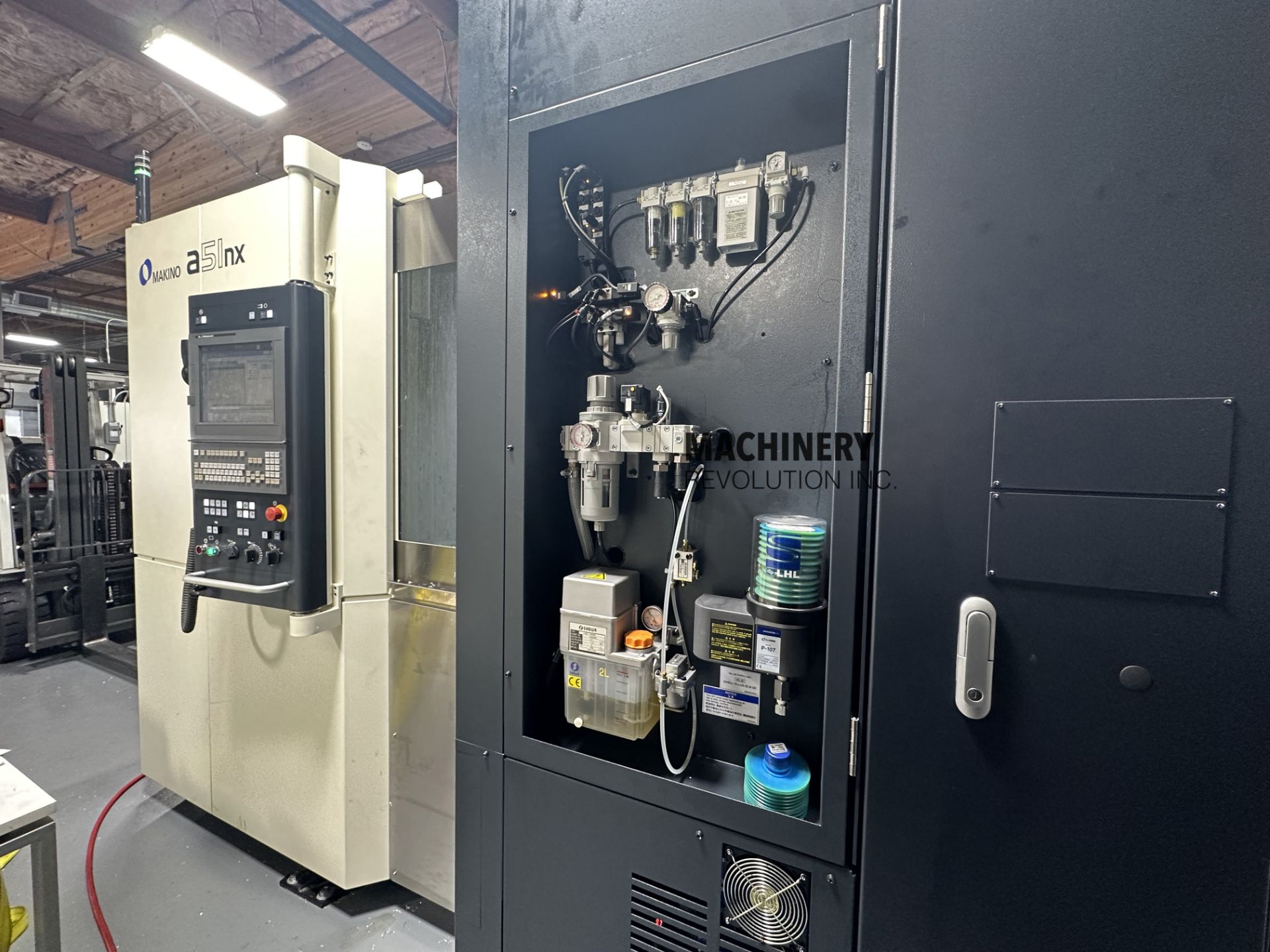 2021 Makino A51NX CNC 4-Axis 400mm Horizontal Machining Center With Pallet Changer #1 - Bild 24 aus 27