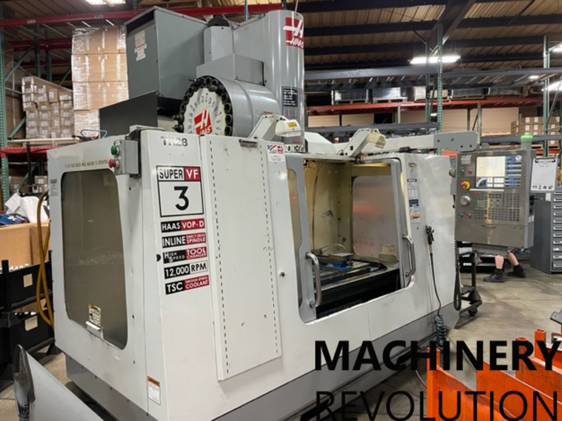 2006 HAAS VF-3SS 4-Axis 12,000 RPM CNC Vertical Machining Center ***Low Hours***