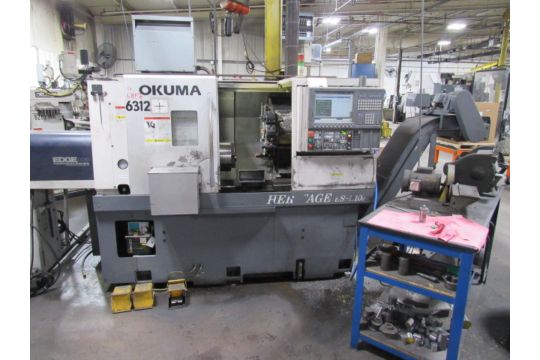 2010 OKUMA Heritage ES-L10II CNC Turning Center With Edge Rebel 102 Bar Feeder - Image 2 of 16