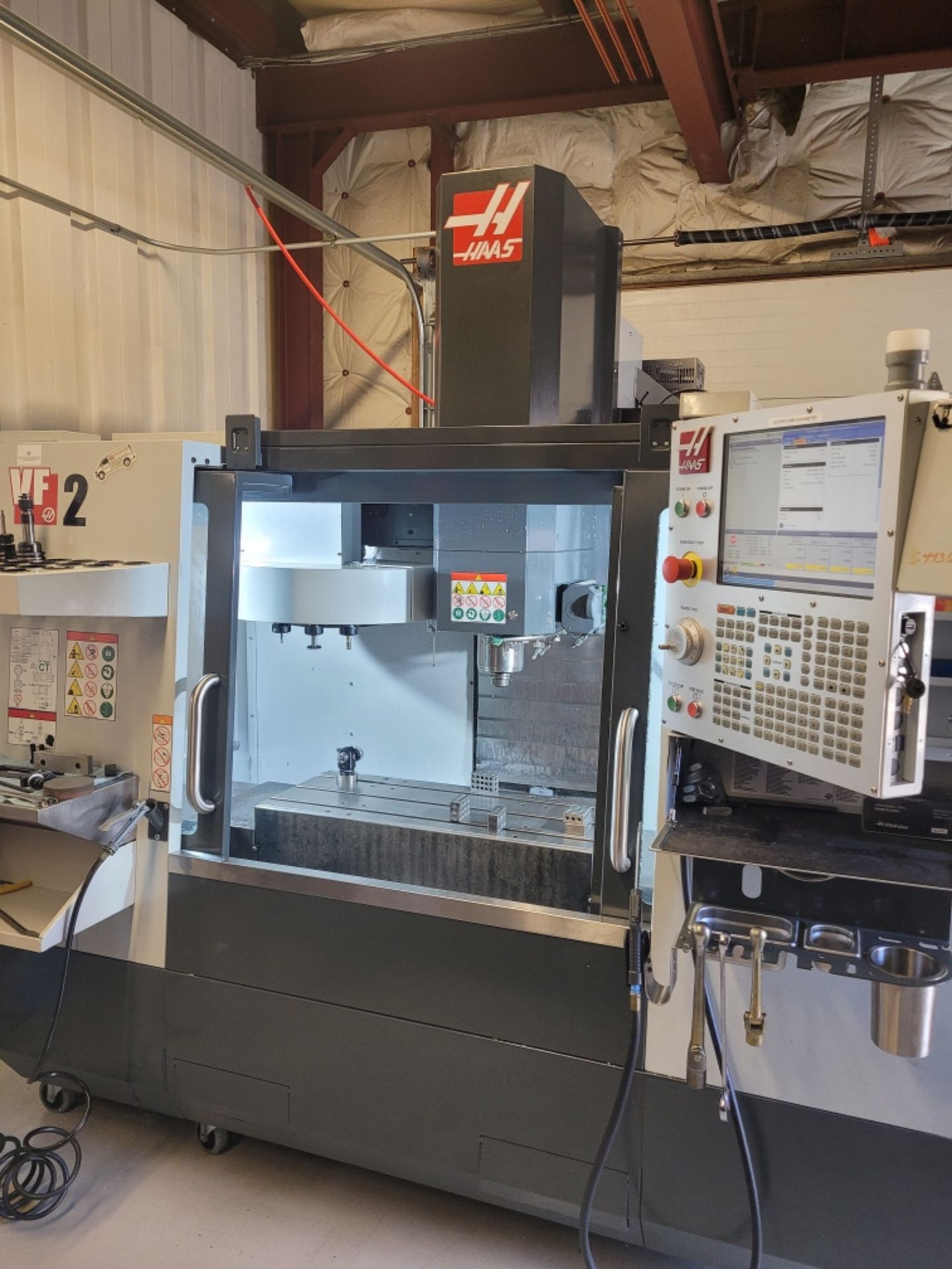 2020 HAAS VF-2 4-Axis CNC Vertical Machining Center ***Low Hours*** - Image 4 of 19
