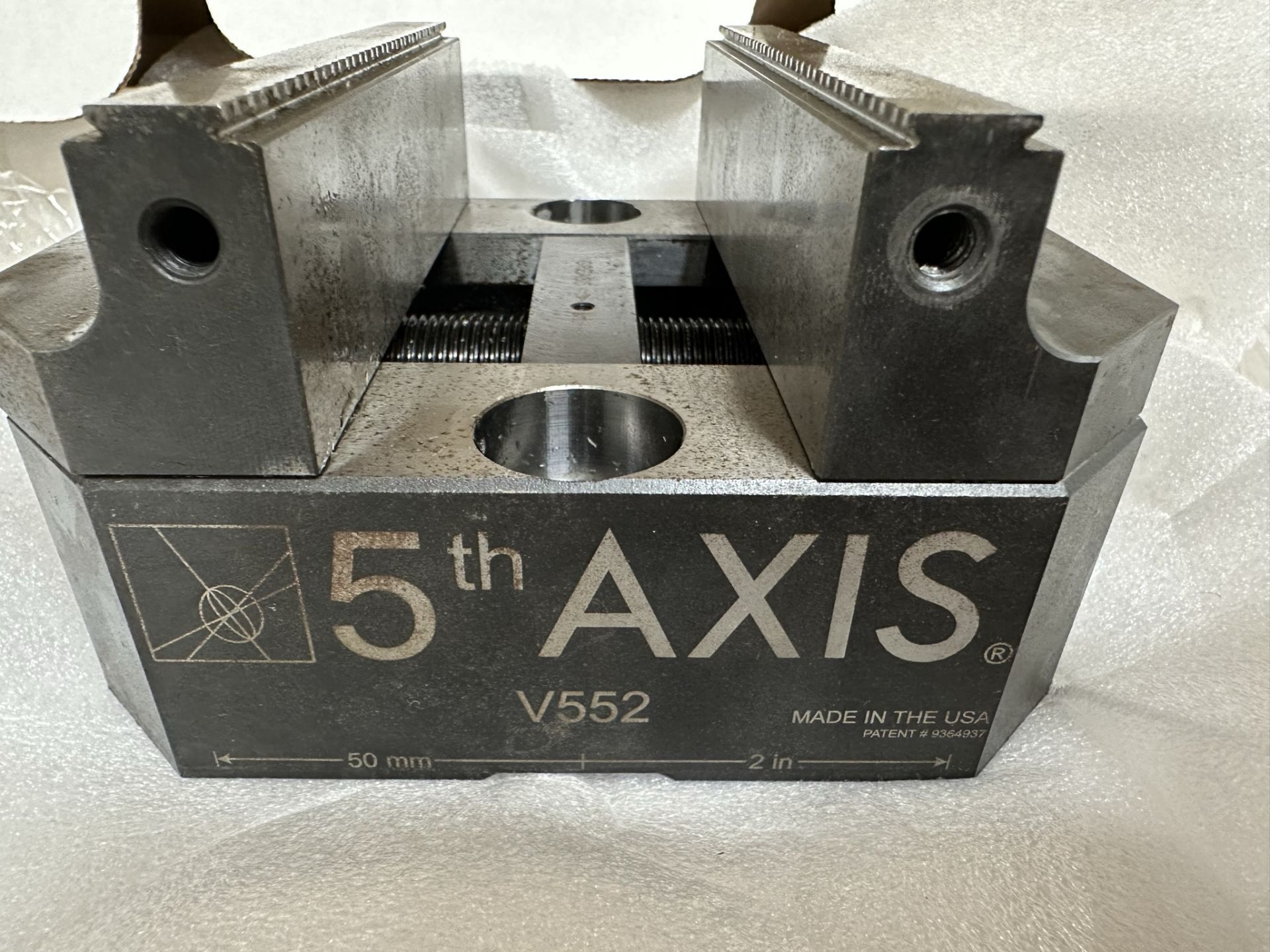 5th Axis V552 Self Centering Vise 5” x 5” x 2.8” #2