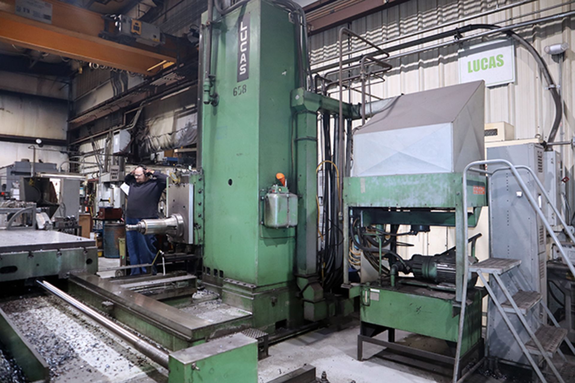 5" Lucas DCS 658 1980 Retrofit Horizontal Boring Mill (2011)