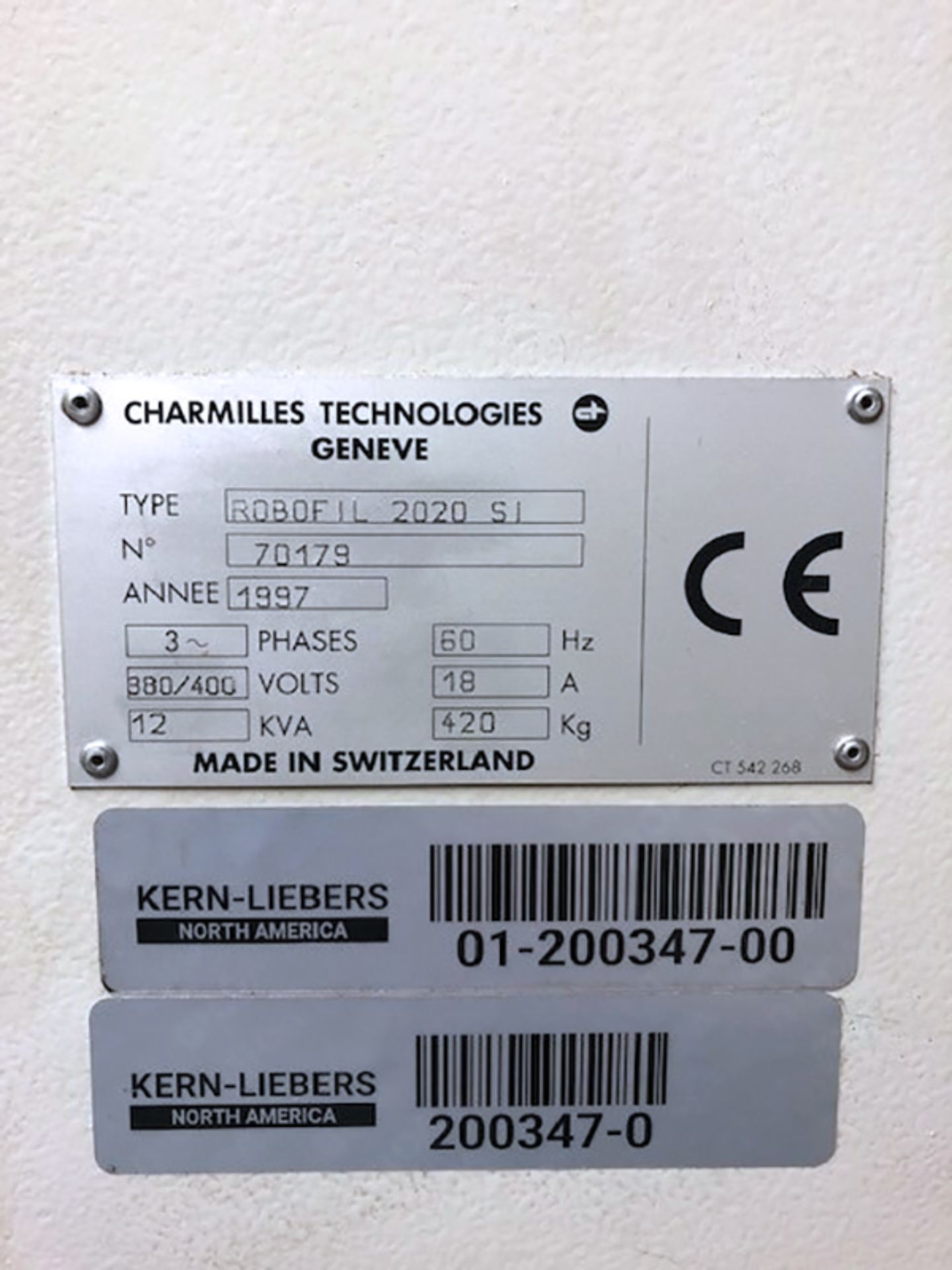 Robofill 2020SI Charmilles Wire EDM - Image 7 of 9