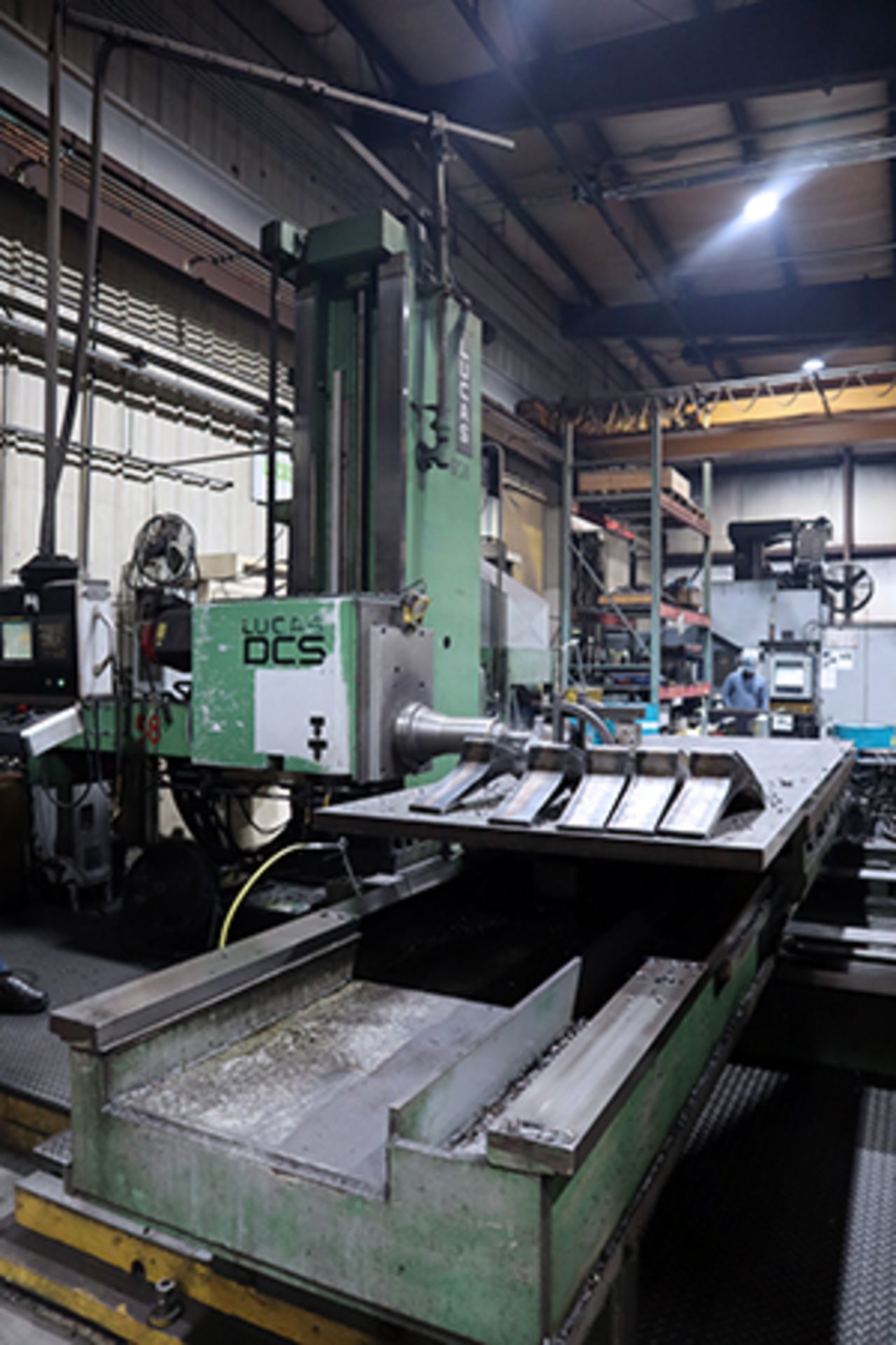 5" Lucas DCS 658 1980 Retrofit Horizontal Boring Mill (2011) - Image 11 of 20