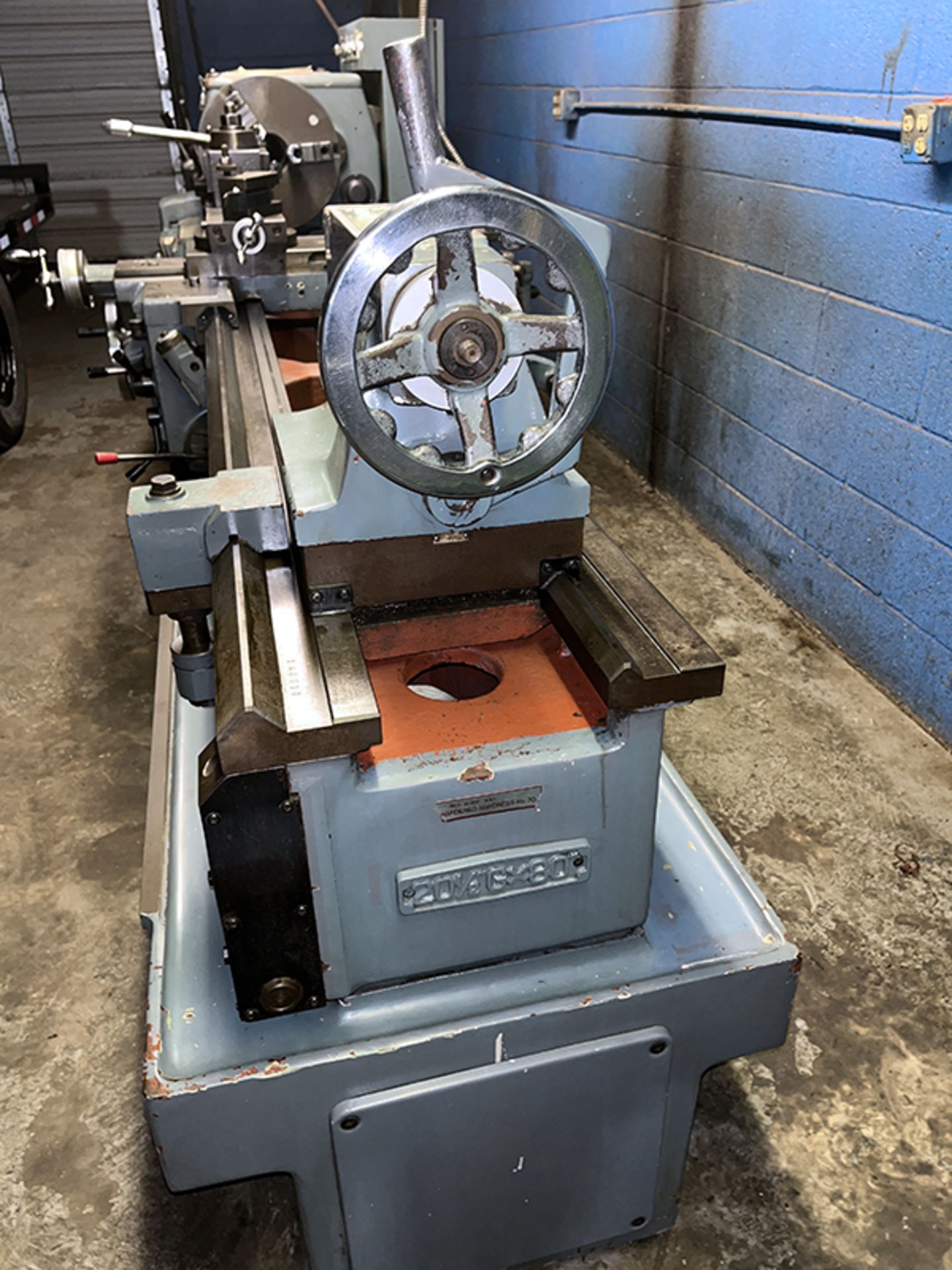 Whacheon 21" x 80" Gap Bed Engine Lathe - Image 17 of 23