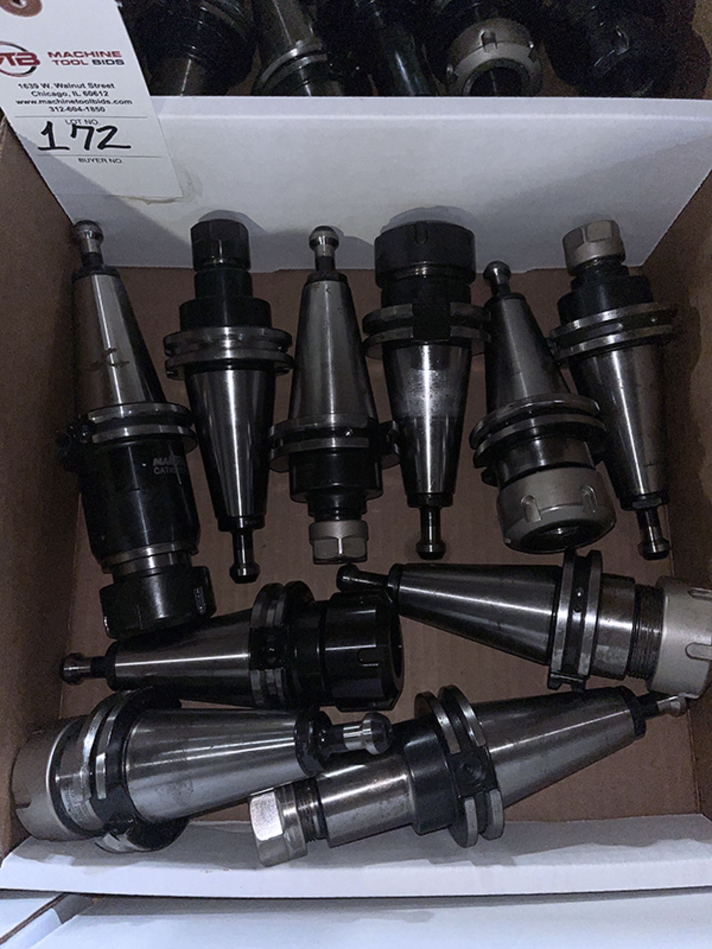 CAT 40 Taper Toolholders