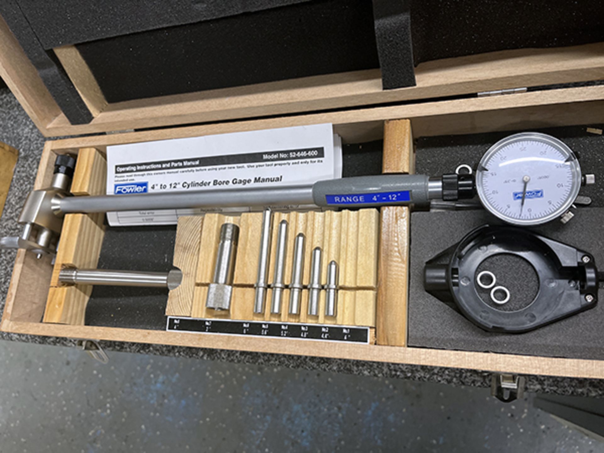 4-12" Fowler Bore Gage Set - Image 5 of 7