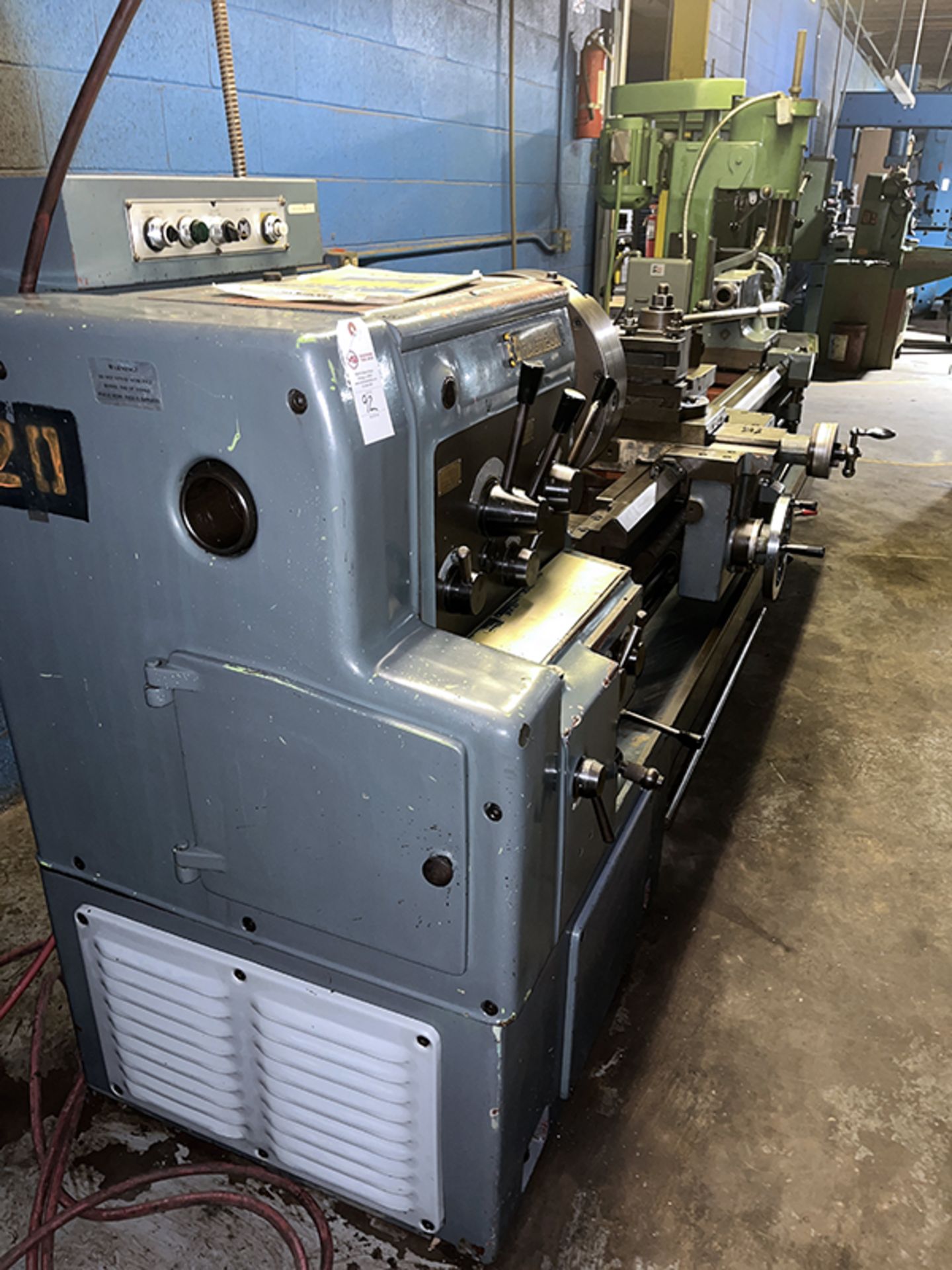 Whacheon 21" x 80" Gap Bed Engine Lathe - Image 5 of 23