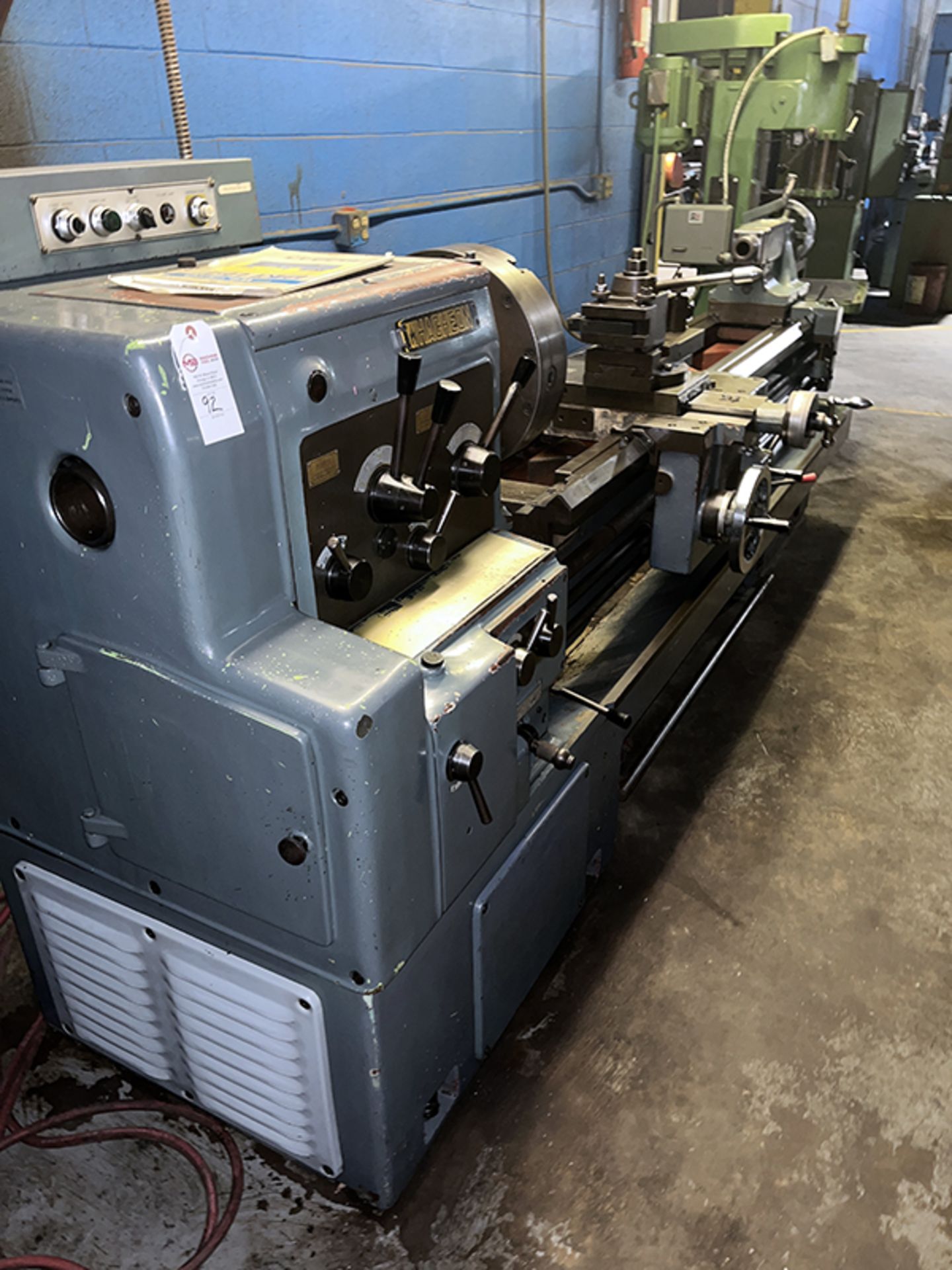 Whacheon 21" x 80" Gap Bed Engine Lathe - Image 14 of 23