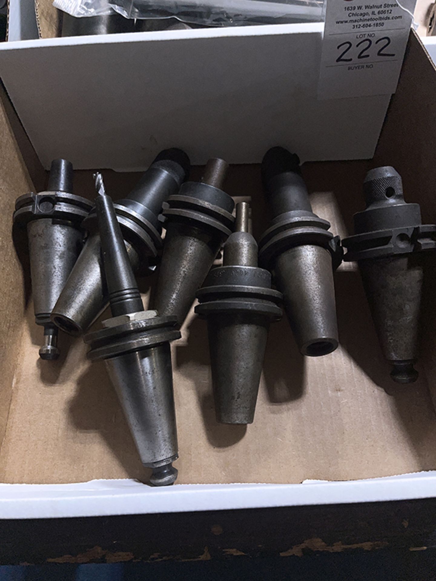 CAT 40 Taper Toolholders