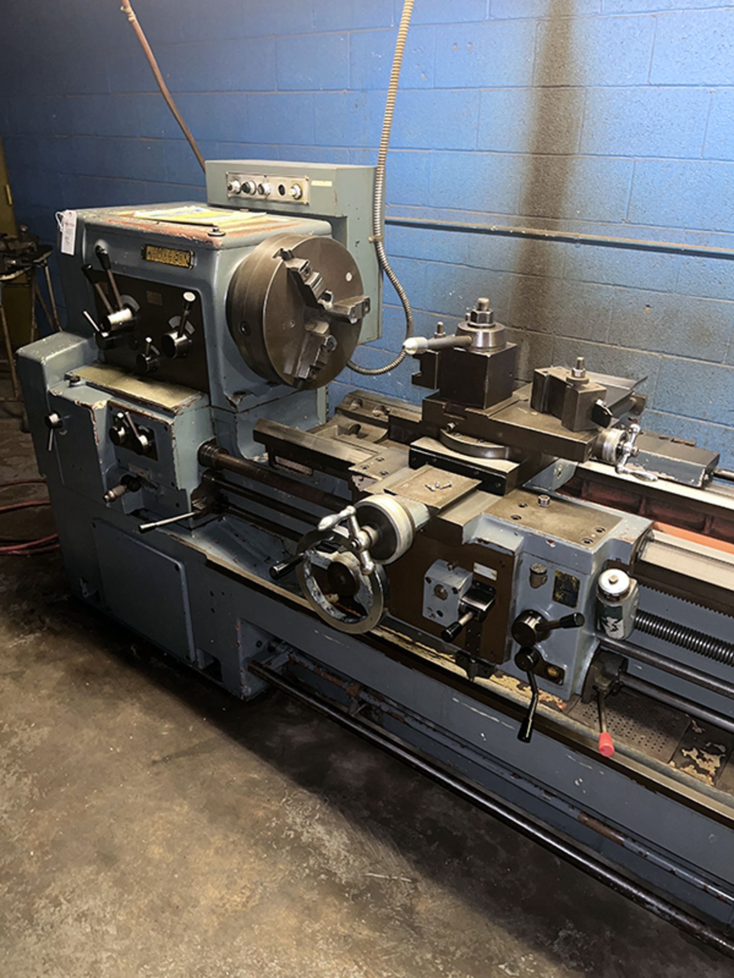 Whacheon 21" x 80" Gap Bed Engine Lathe - Image 2 of 23