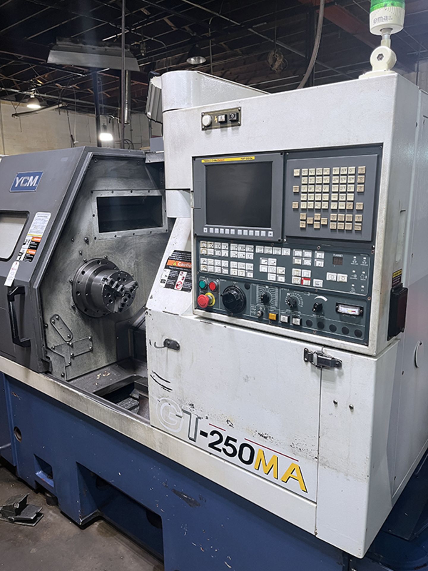 YCM GT250MA Live Tool CNC Lathe (2008) - Image 10 of 19