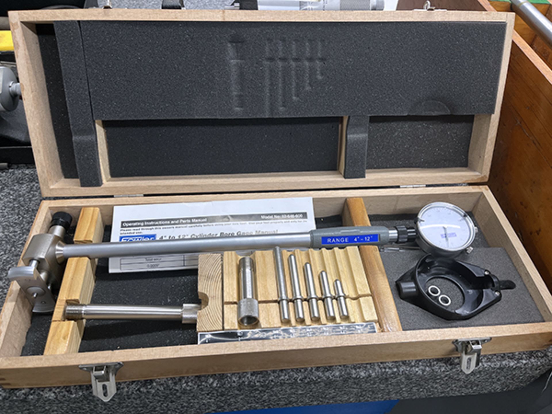 4-12" Fowler Bore Gage Set