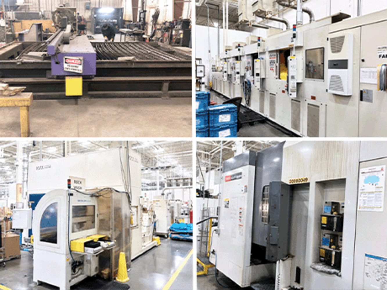 Open Multi-Facility No Reserve CNC & Fabrication Auction