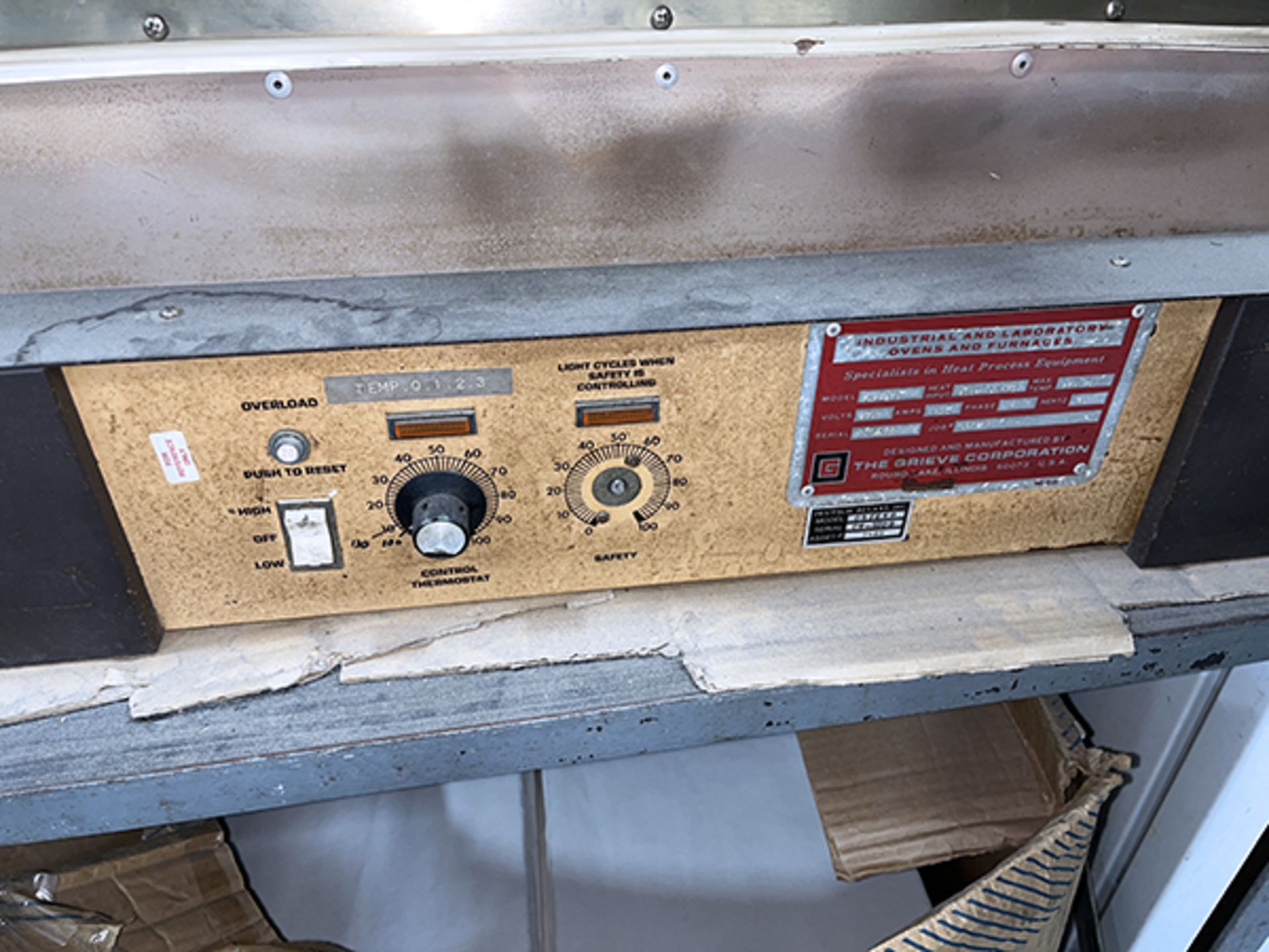 Grieve FAF-270 Heat Treat Oven - Image 5 of 8