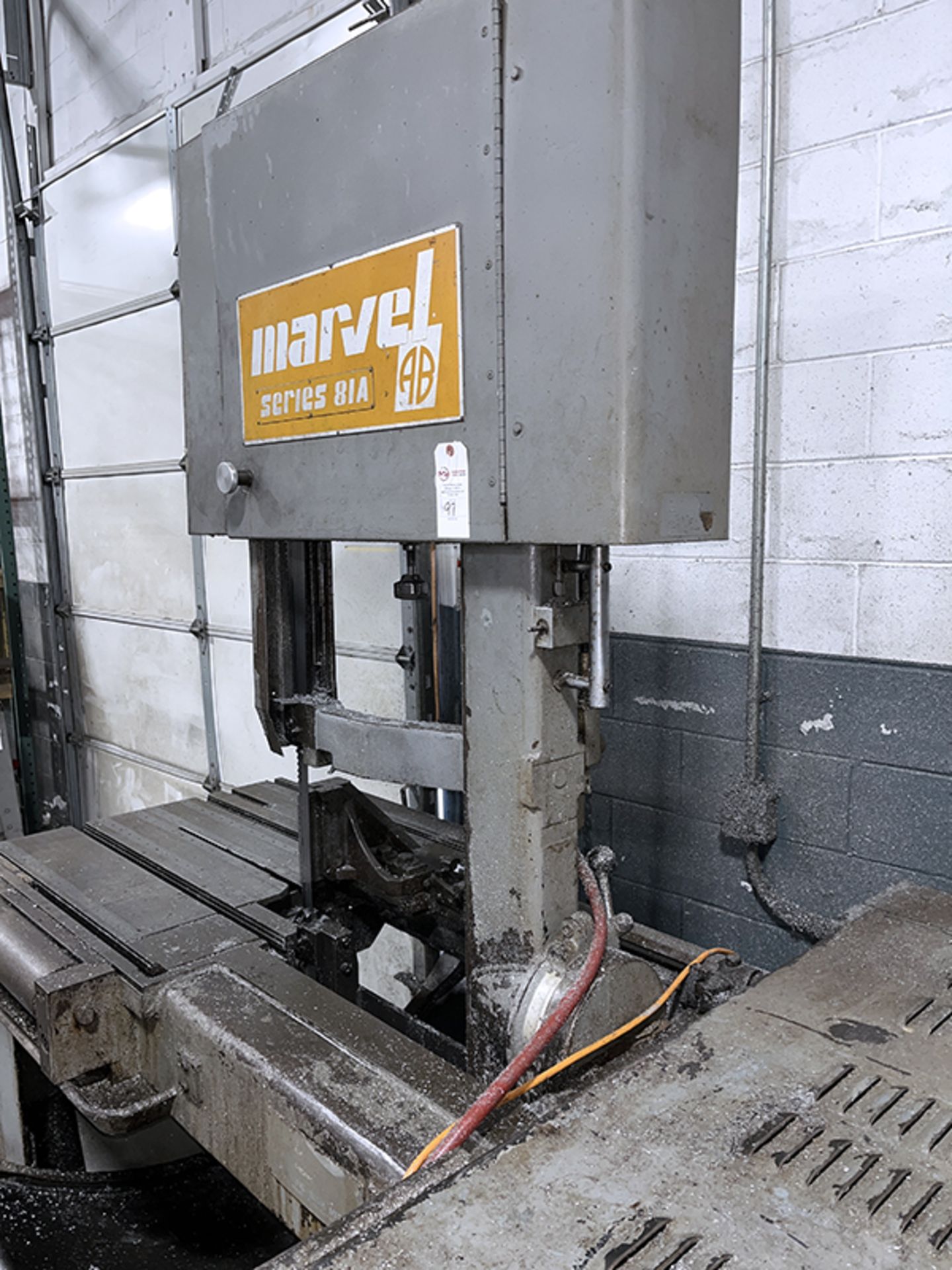 Marvel 81A9 Automatic Vertical Bandsaw - Image 14 of 16