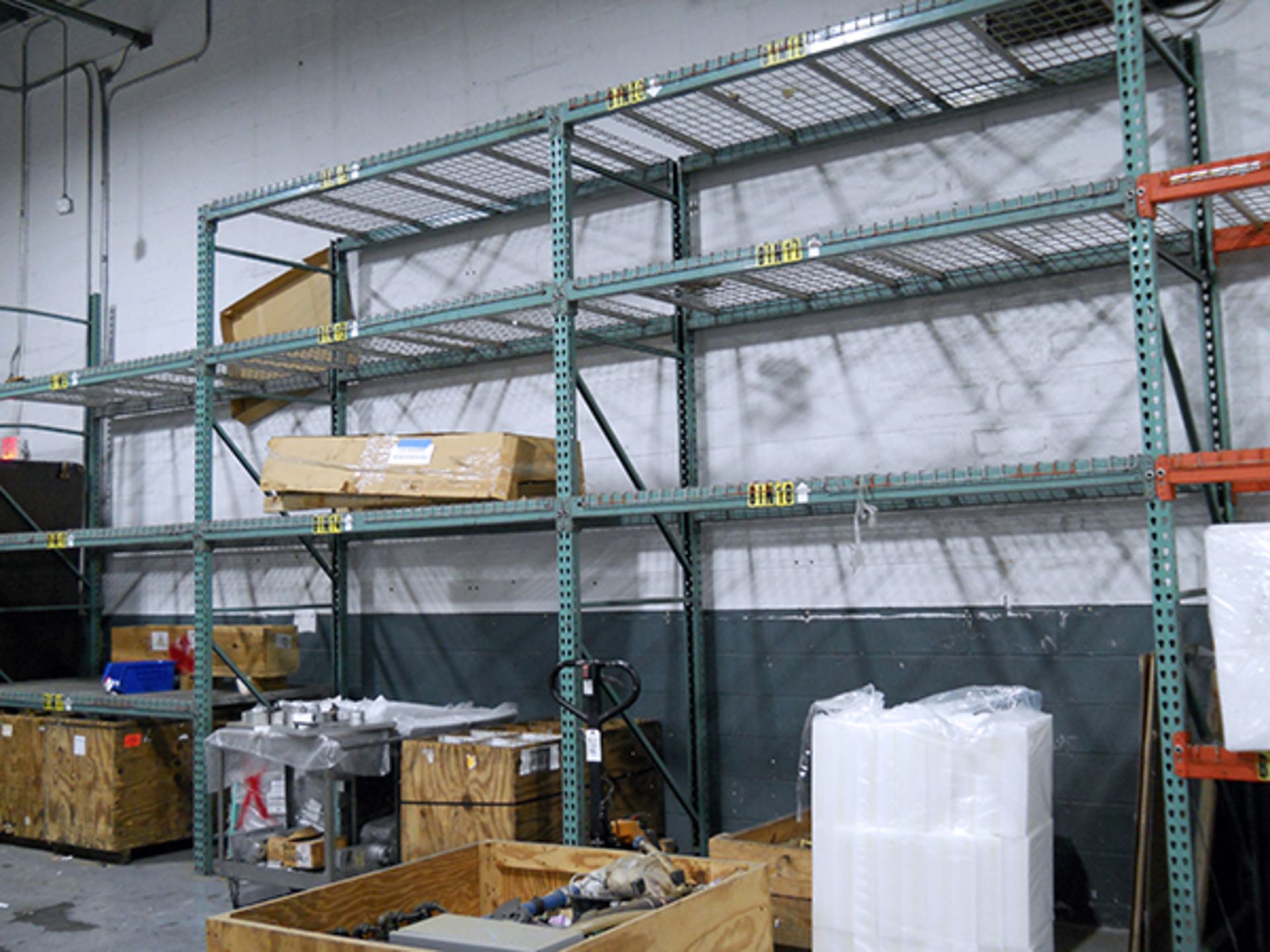 Caged Storage Area & 9 Sections of Pallet Racking - Image 4 of 7